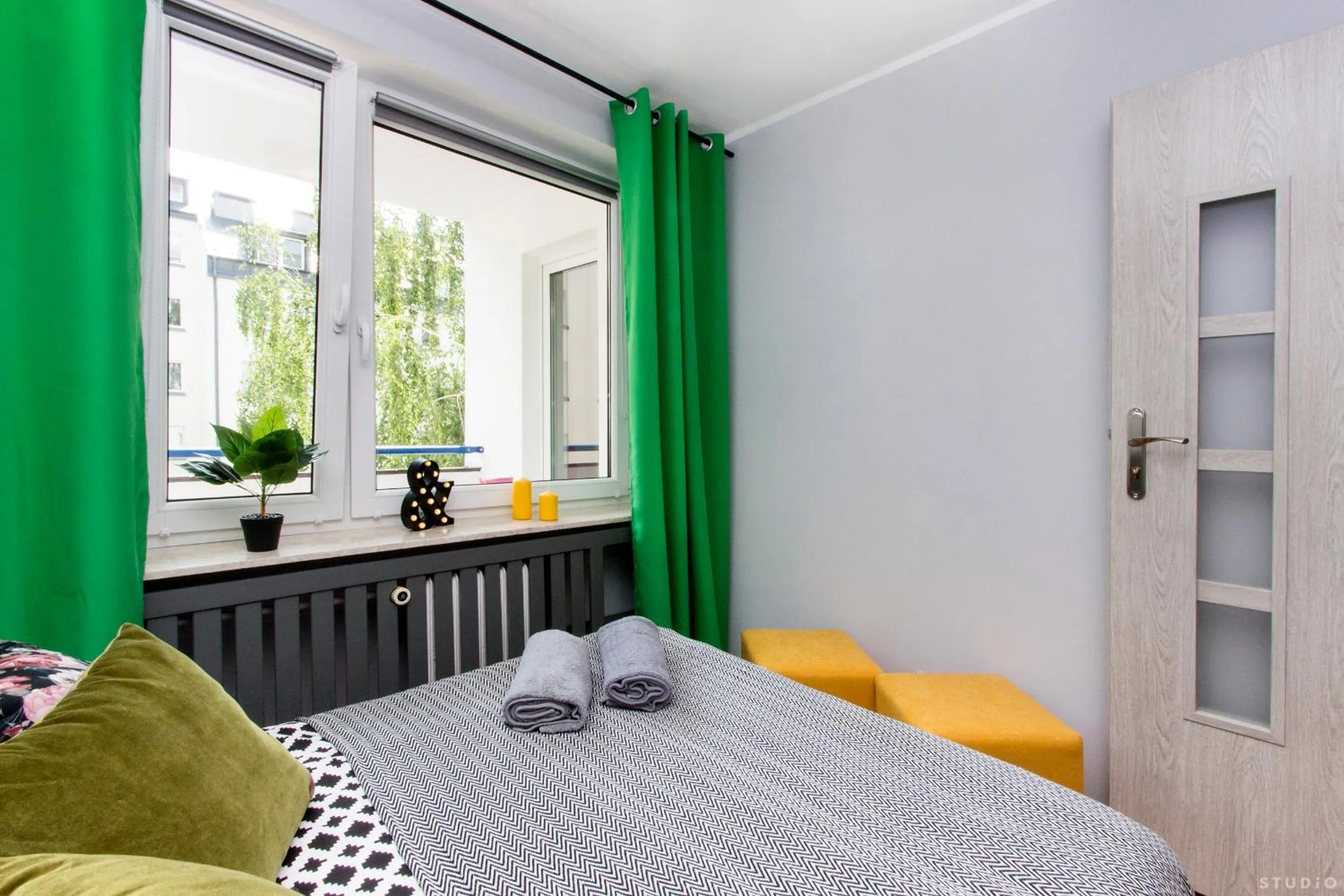 Photo of the whole room, Bed in ClickTheFlat Hoża Street Apart Rooms