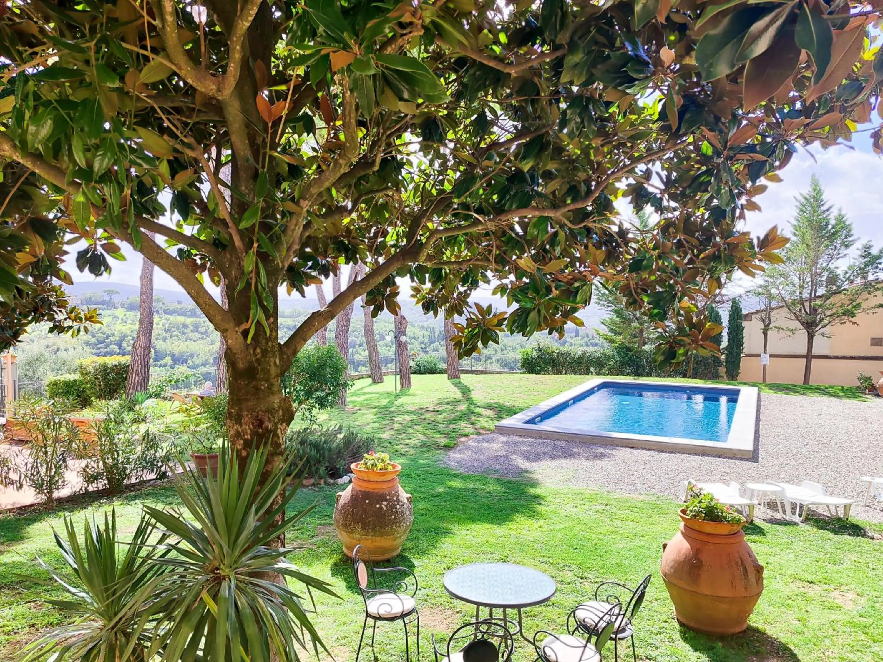 Garden in Villa Il Fedino