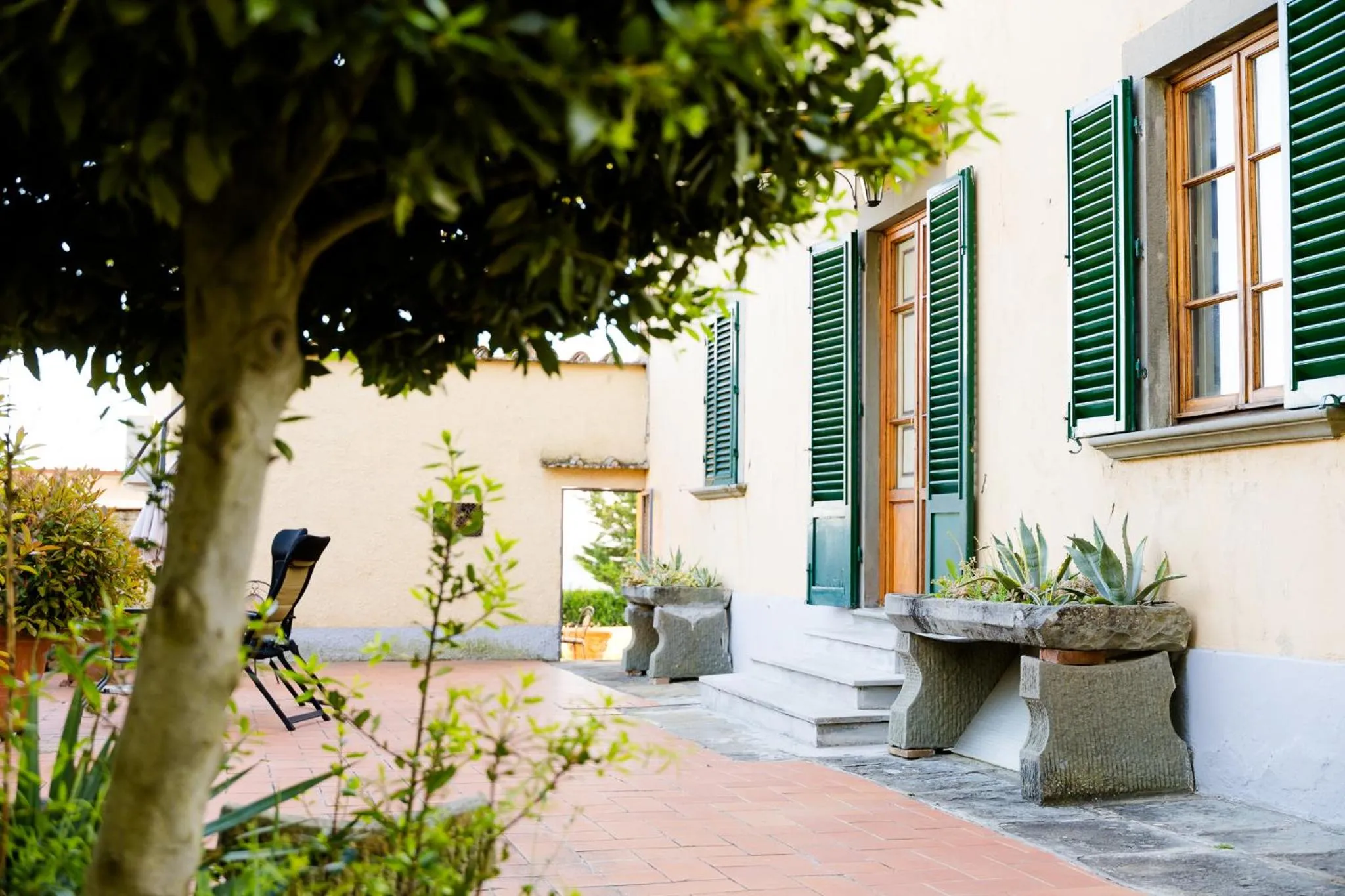 Property building in Villa Il Fedino