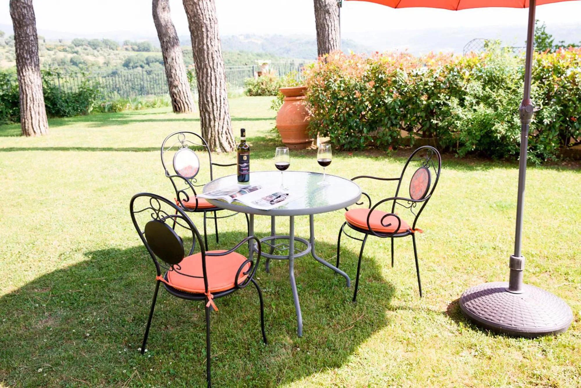 Alcoholic drinks in Villa Il Fedino