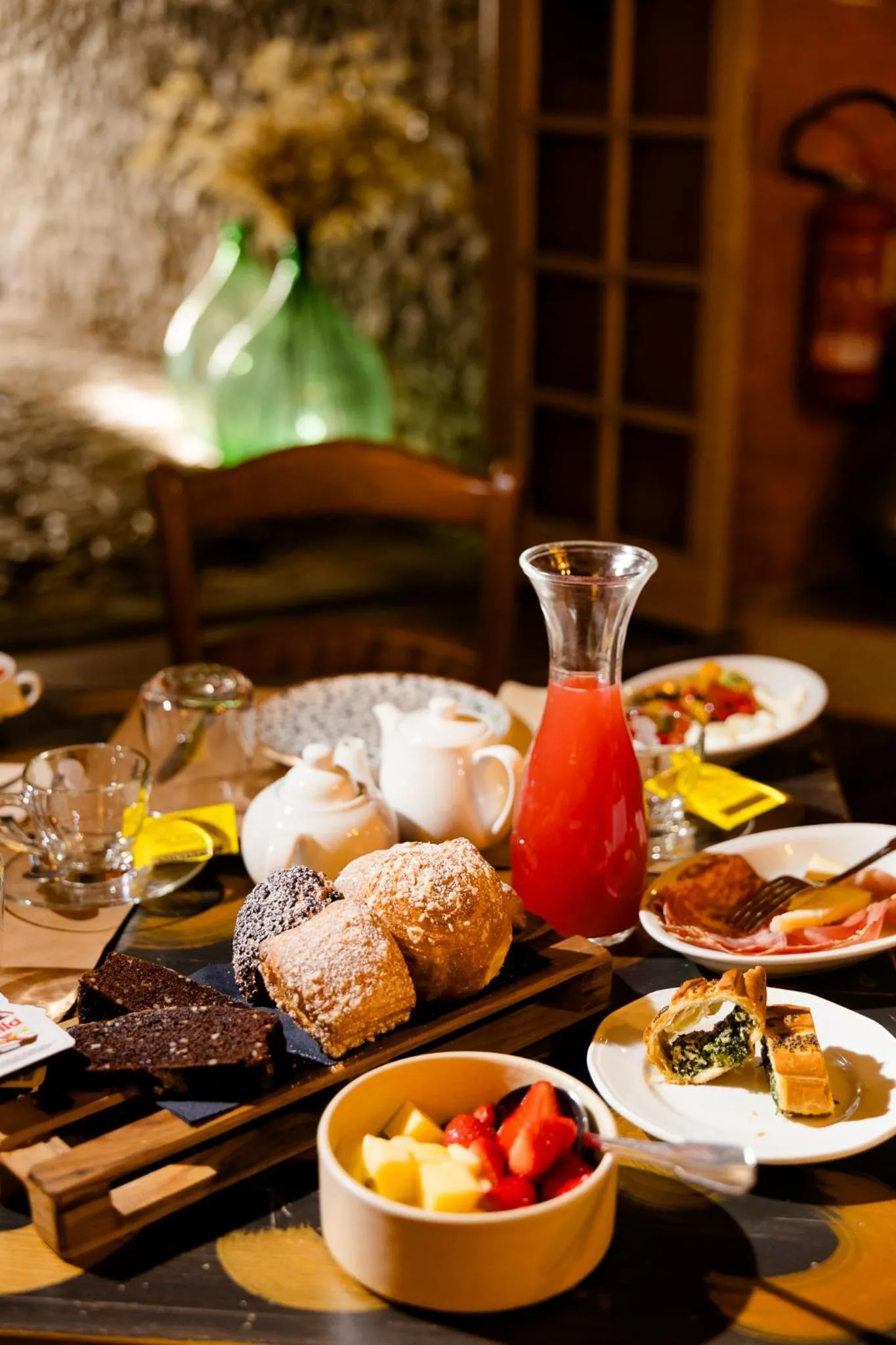 Breakfast in Villa Il Fedino