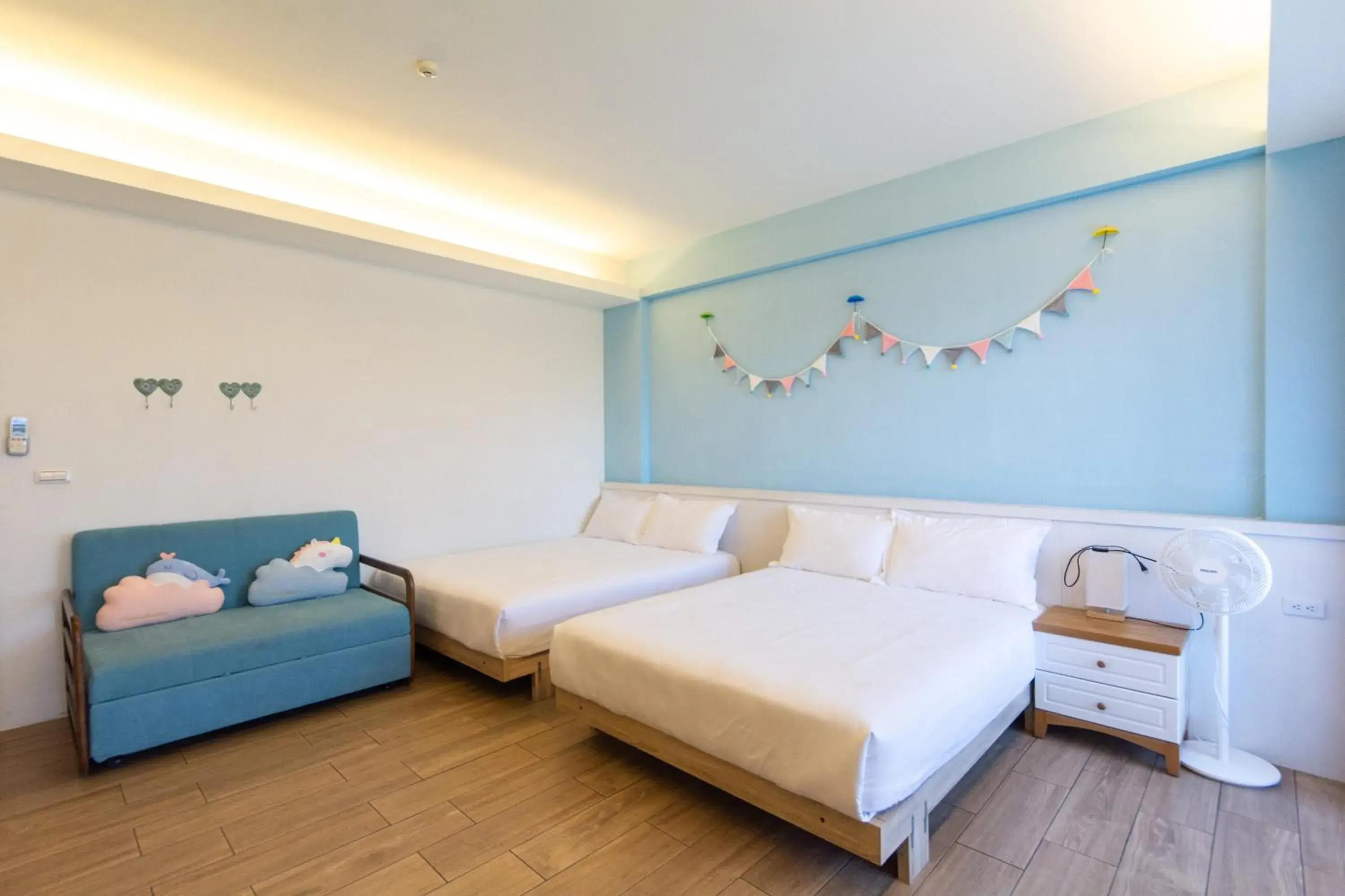 Quadruple Room with Balcony in Ting Shuan B B&B Quadruple Room with Balcony in Ting Shuan B B&B