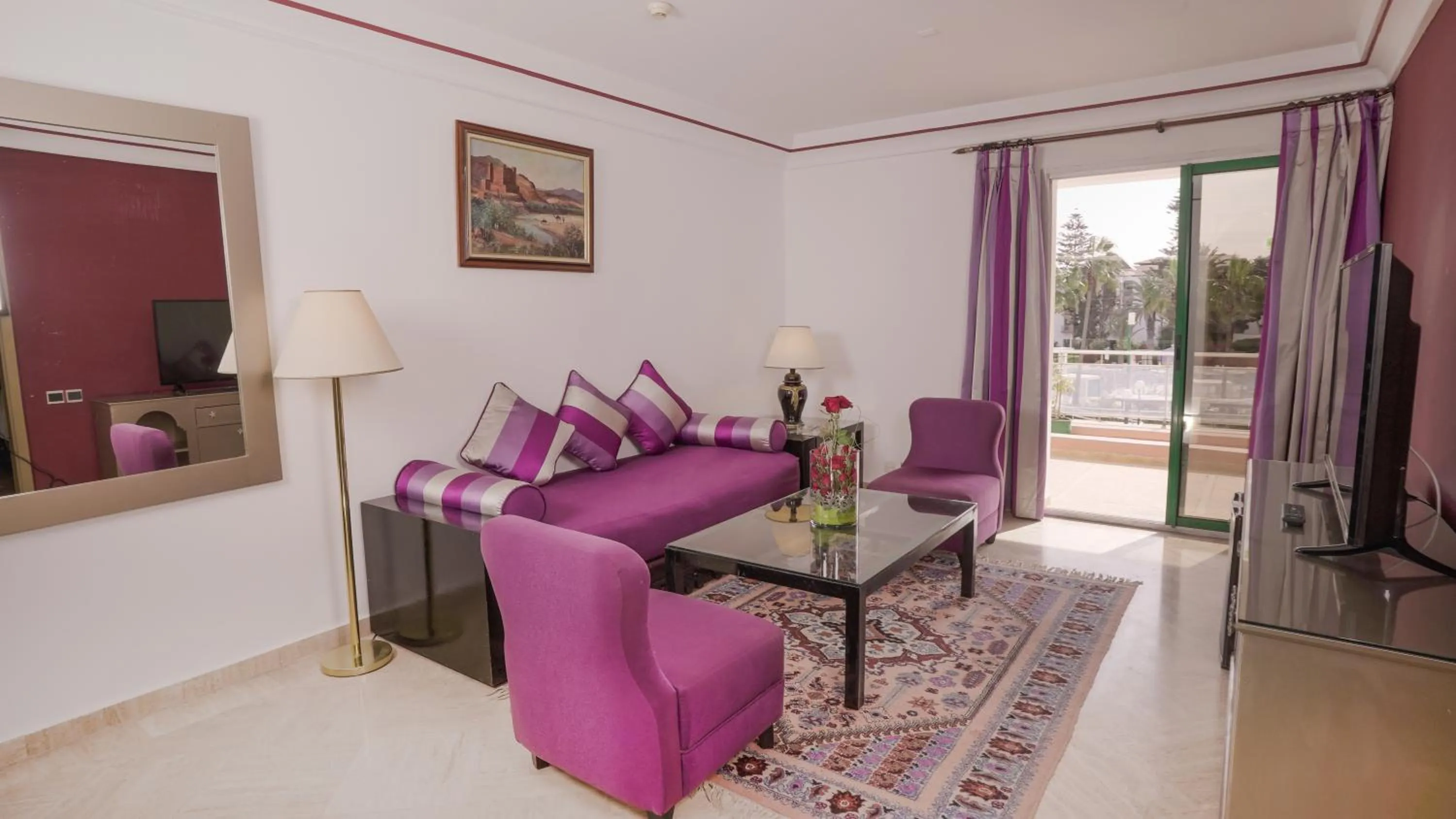 Living room in Agadir Beach Club