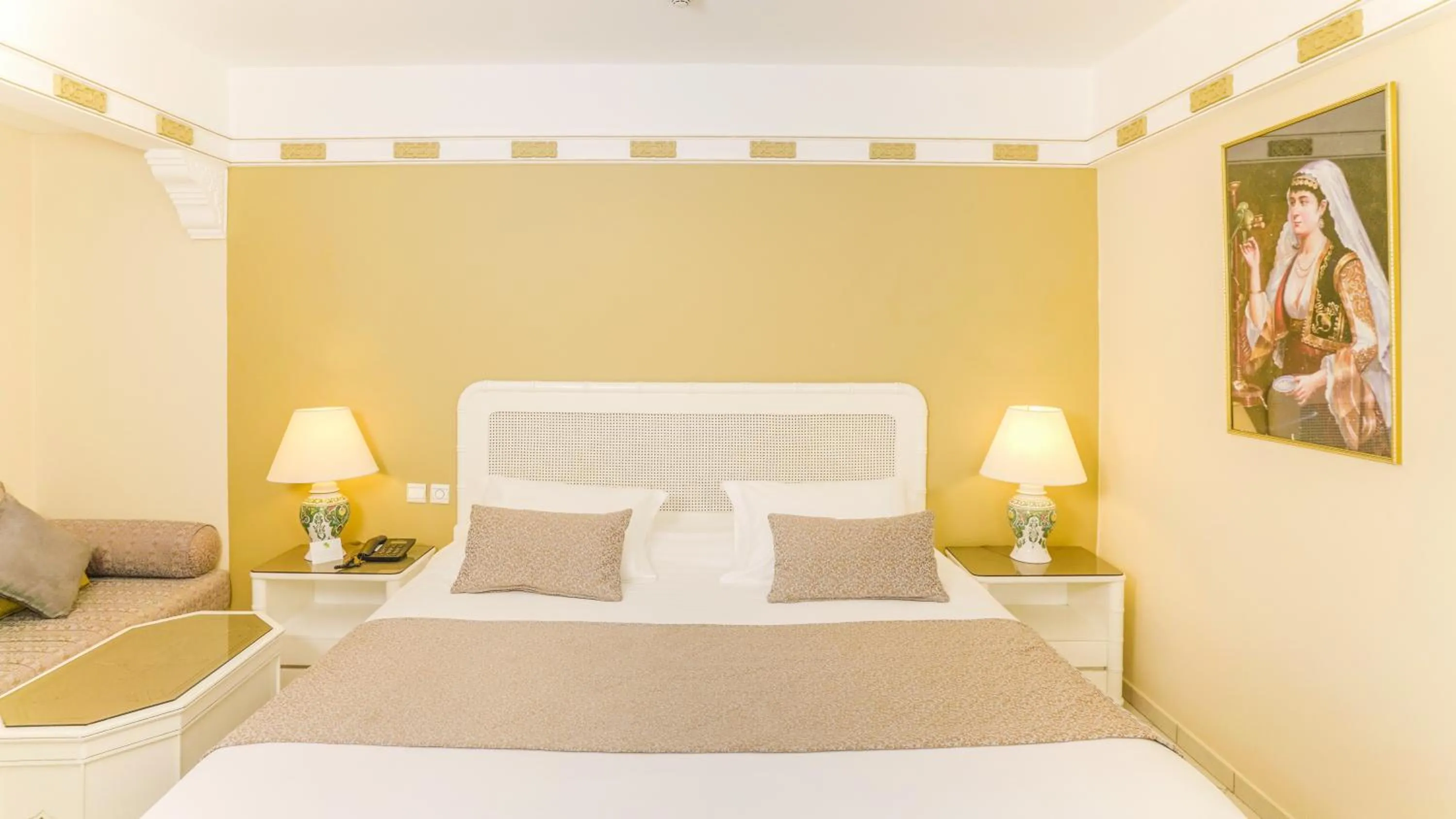 View (from property/room), Bed in Agadir Beach Club