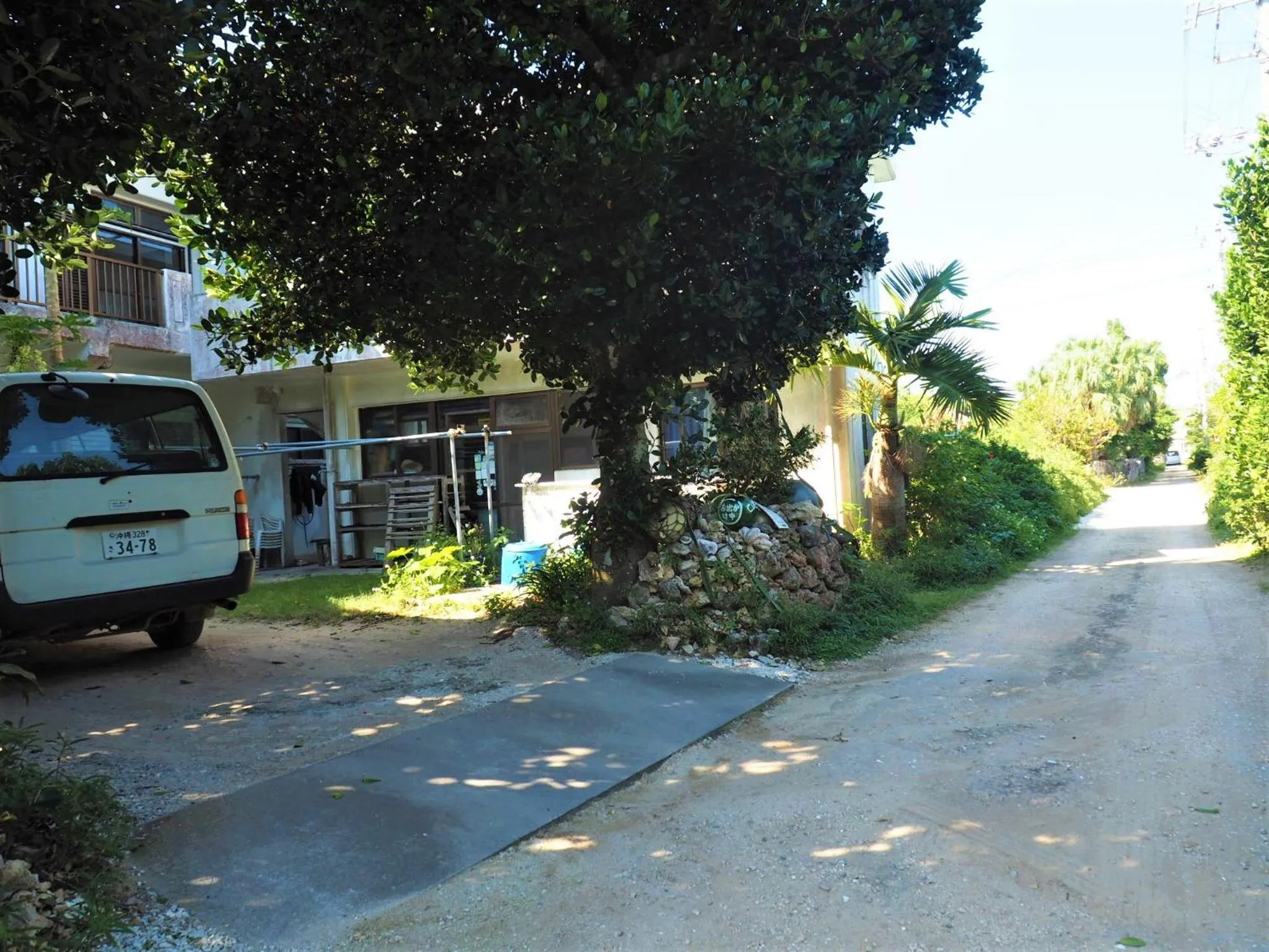 Facade/entrance in Minshuku Kuroshima