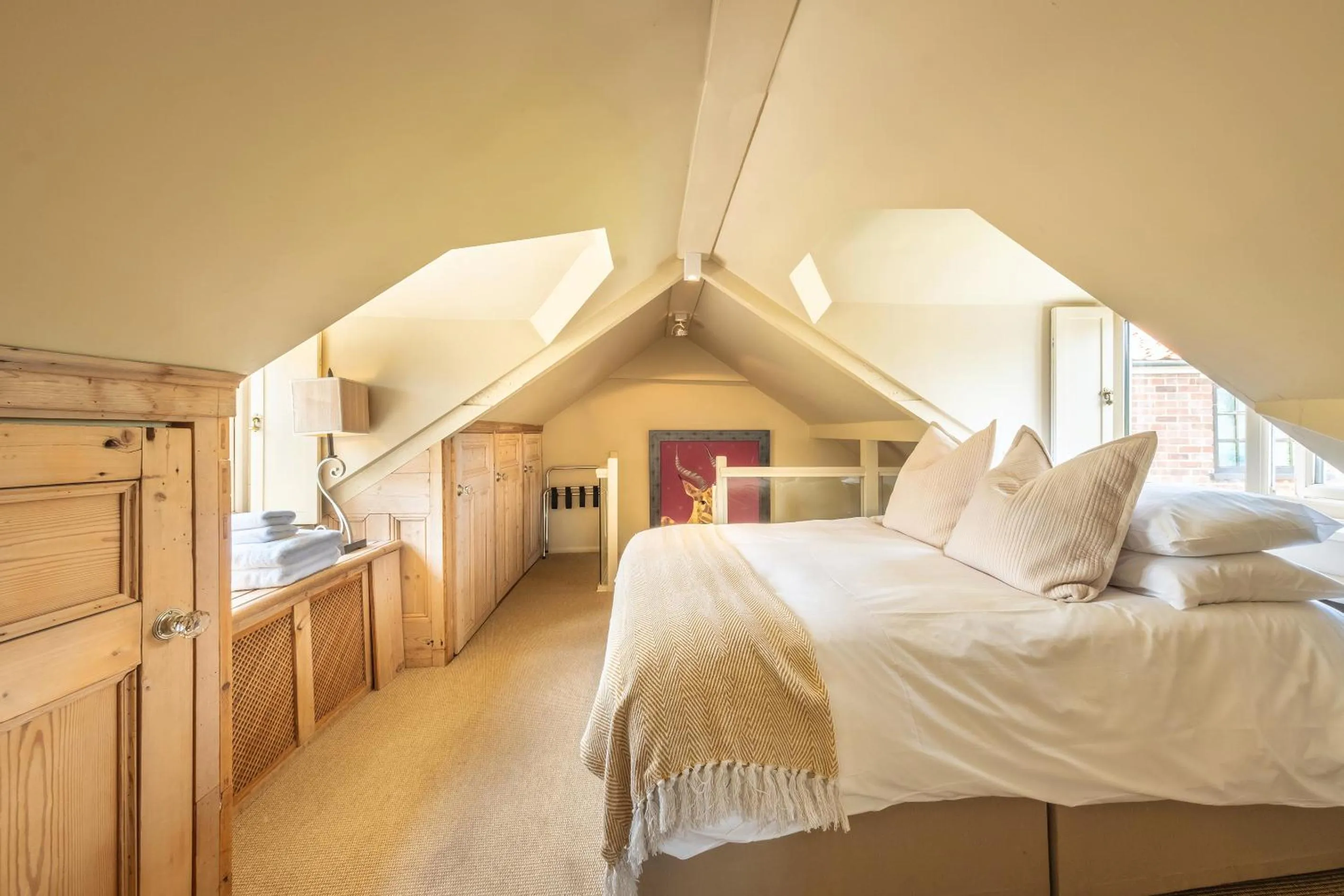 Bedroom, Bed in Wiveton Bell