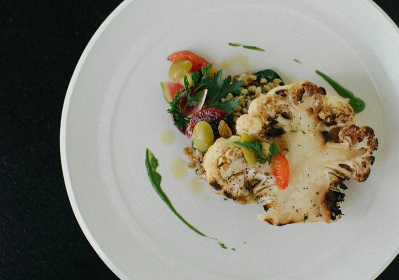 Food close-up in Ojai Valley Inn