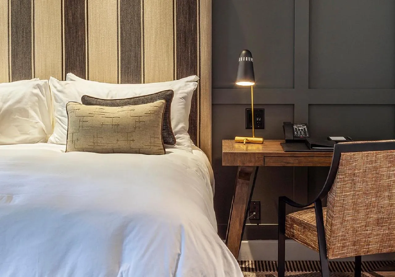 Bed in Ojai Valley Inn