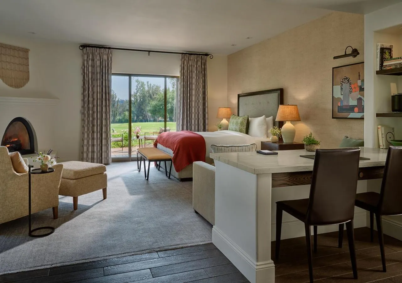 Bedroom in Ojai Valley Inn