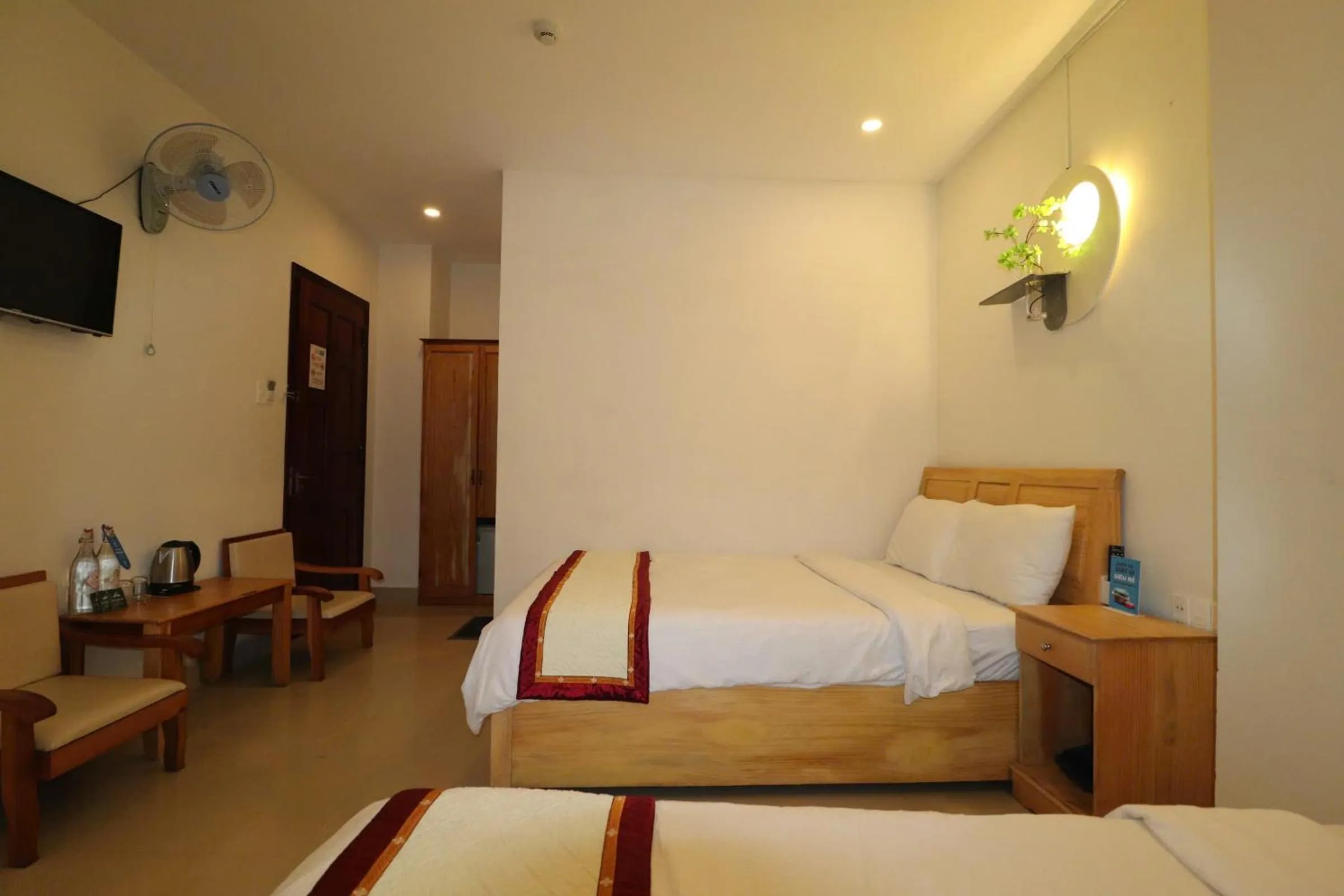 Bed in Mai Hoang Da Lat Hotel