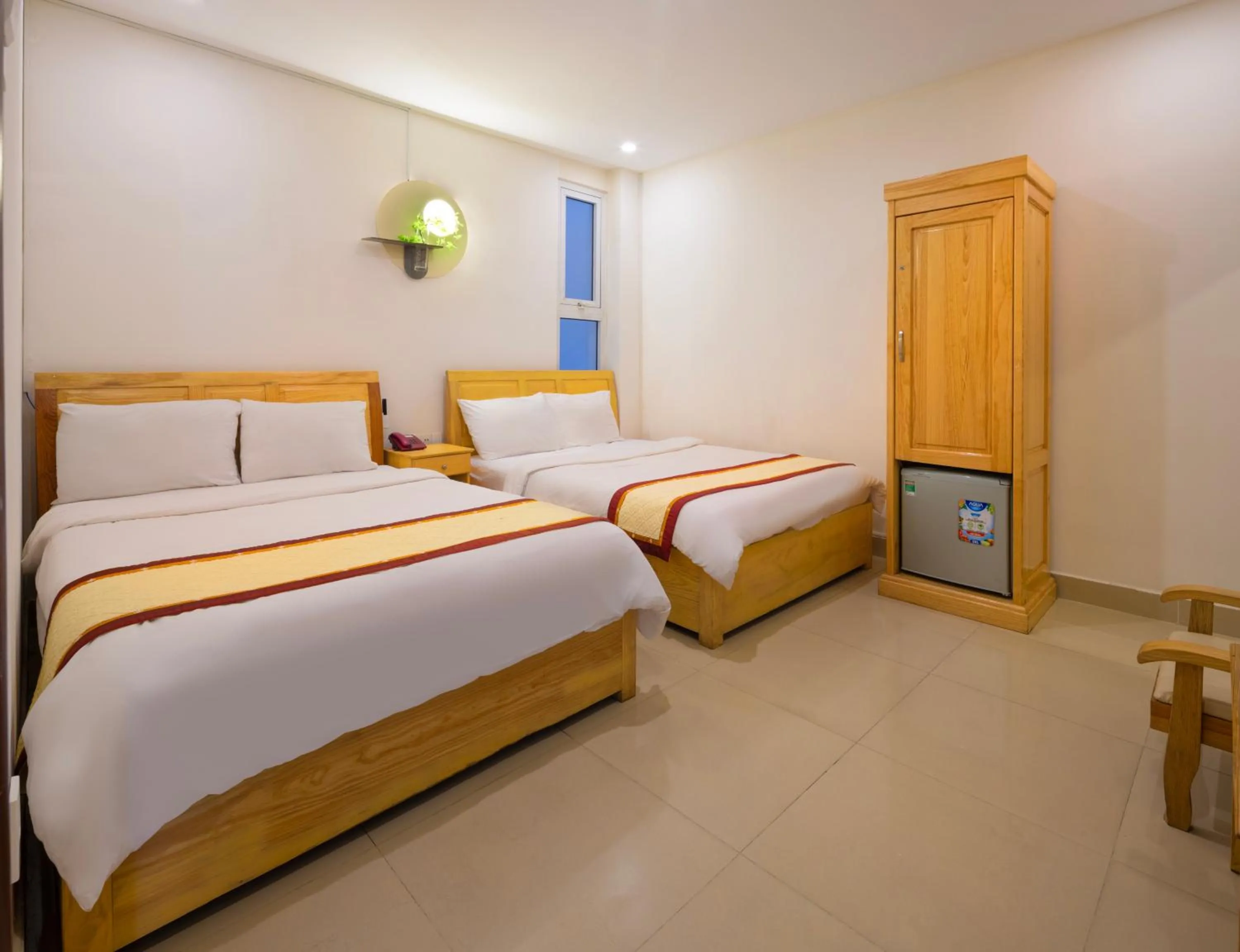 Bed in Mai Hoang Da Lat Hotel