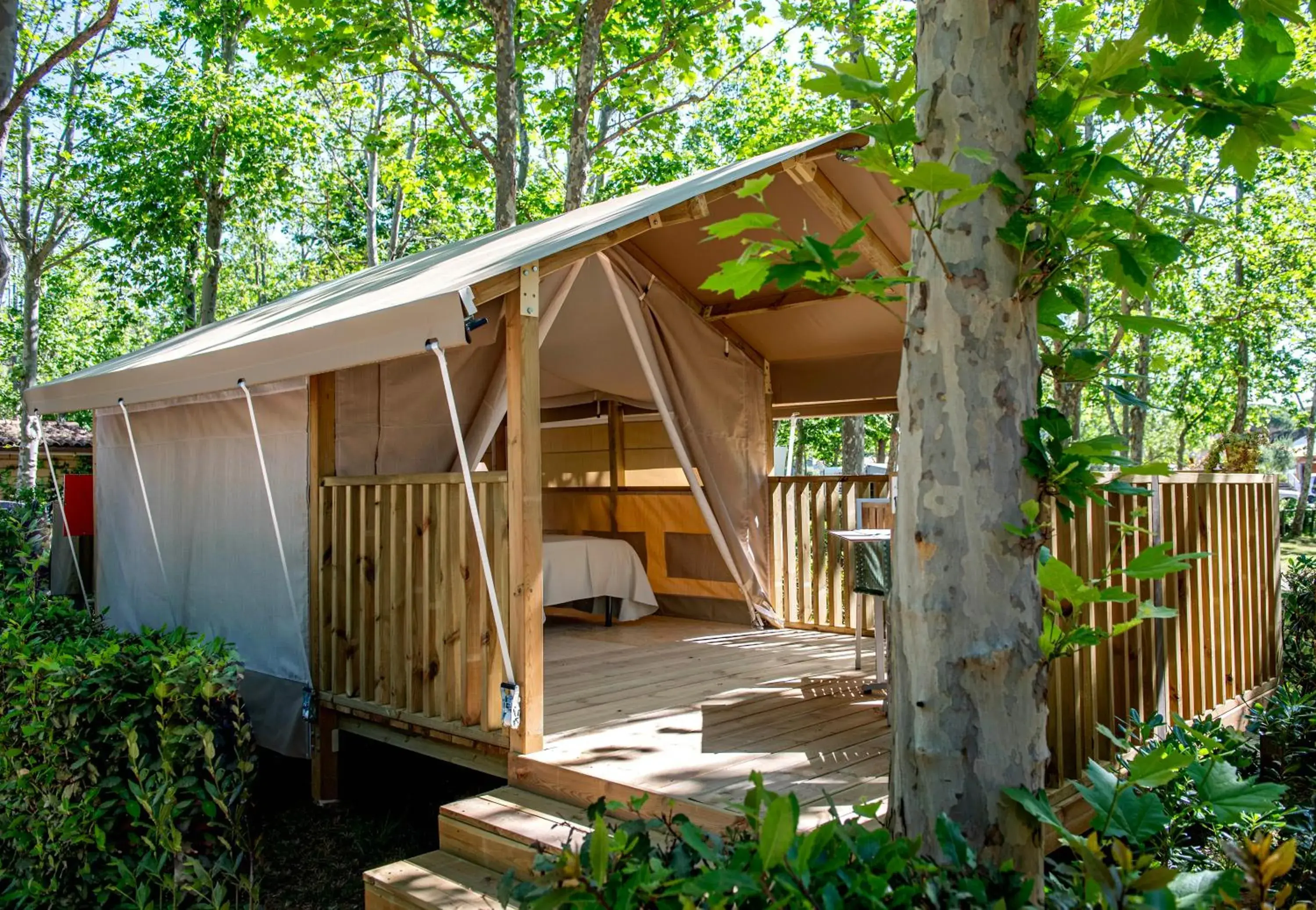 Mini Lodge tent in Camping Village Baia Azzurra Mini Lodge tent in Camping Village Baia Azzurra