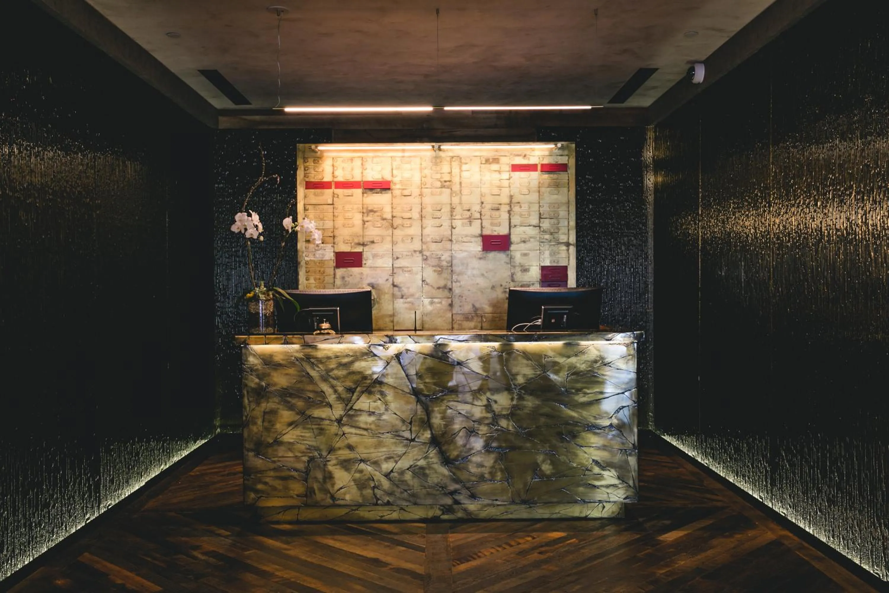 Lobby or reception in Bobby Hotel