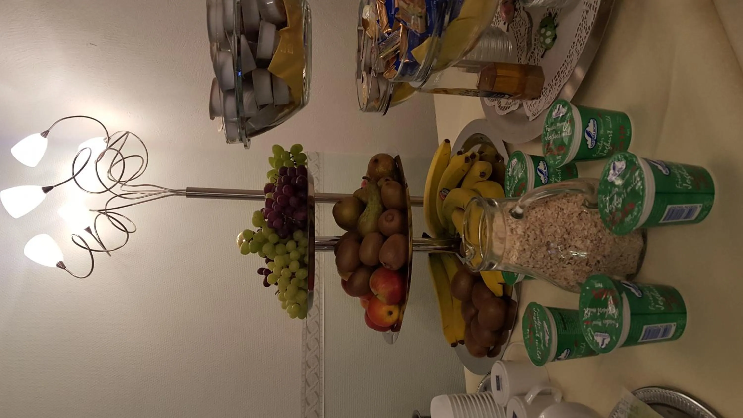 Continental breakfast in Hotel Beuss