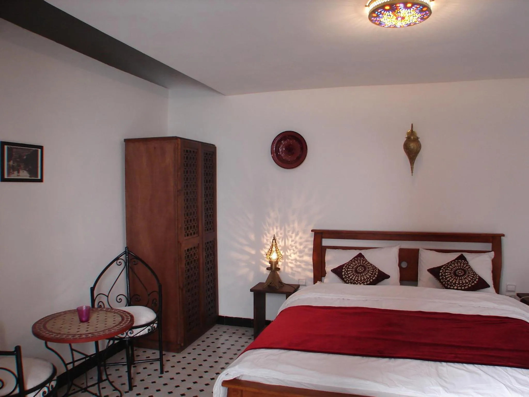 Bedroom, Bed in Riad Sheryne Fes