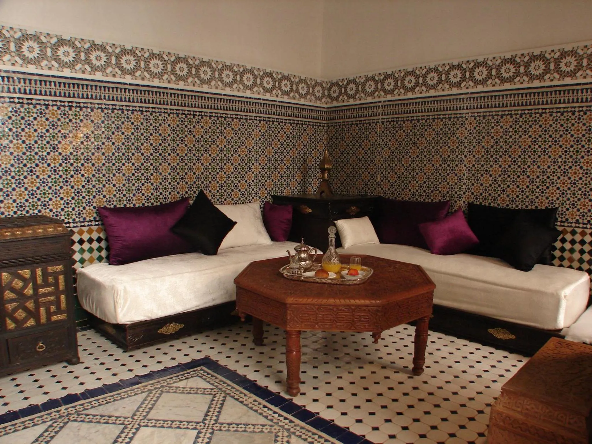 Living room in Riad Sheryne Fes