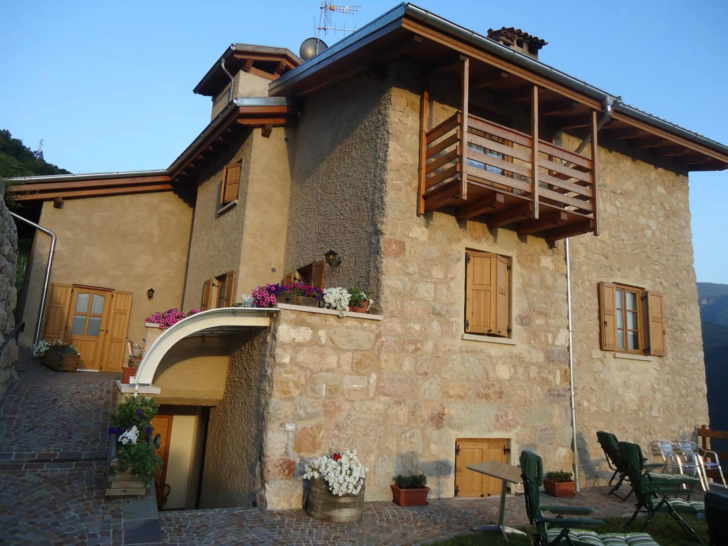 Garden in Appartamenti Camere Masi Brenta