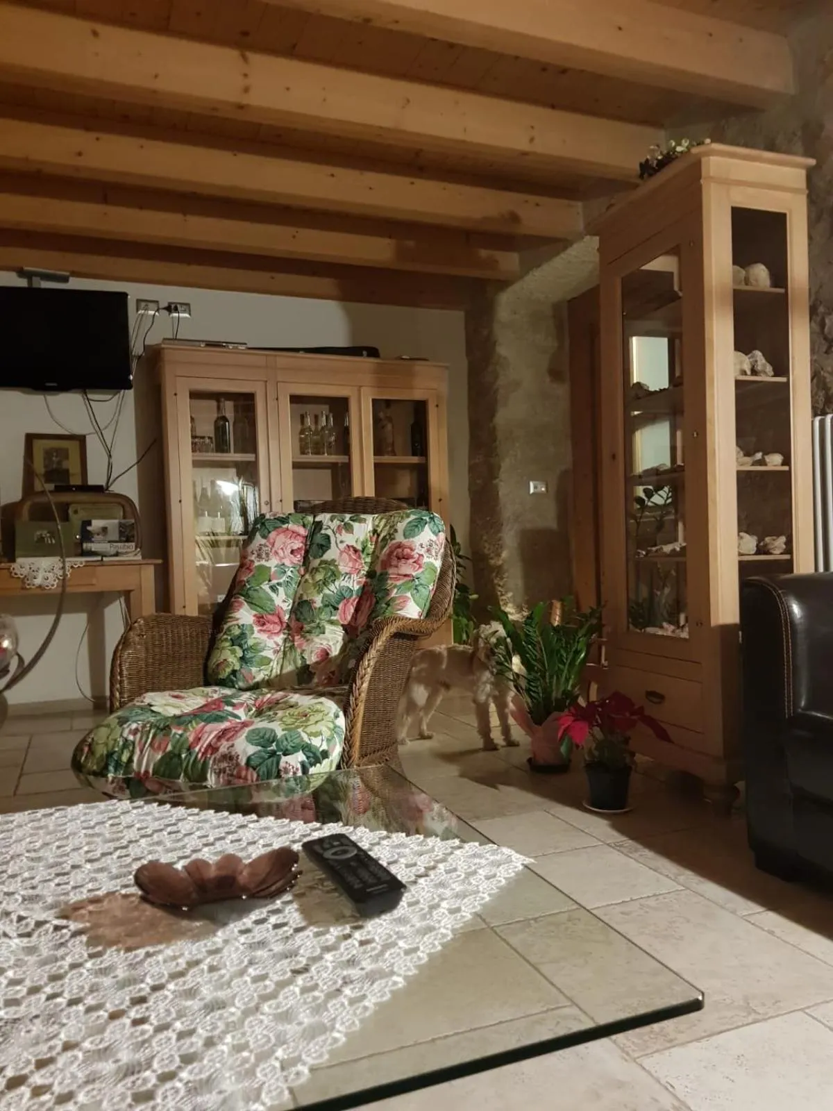 Lobby or reception in Appartamenti Camere Masi Brenta