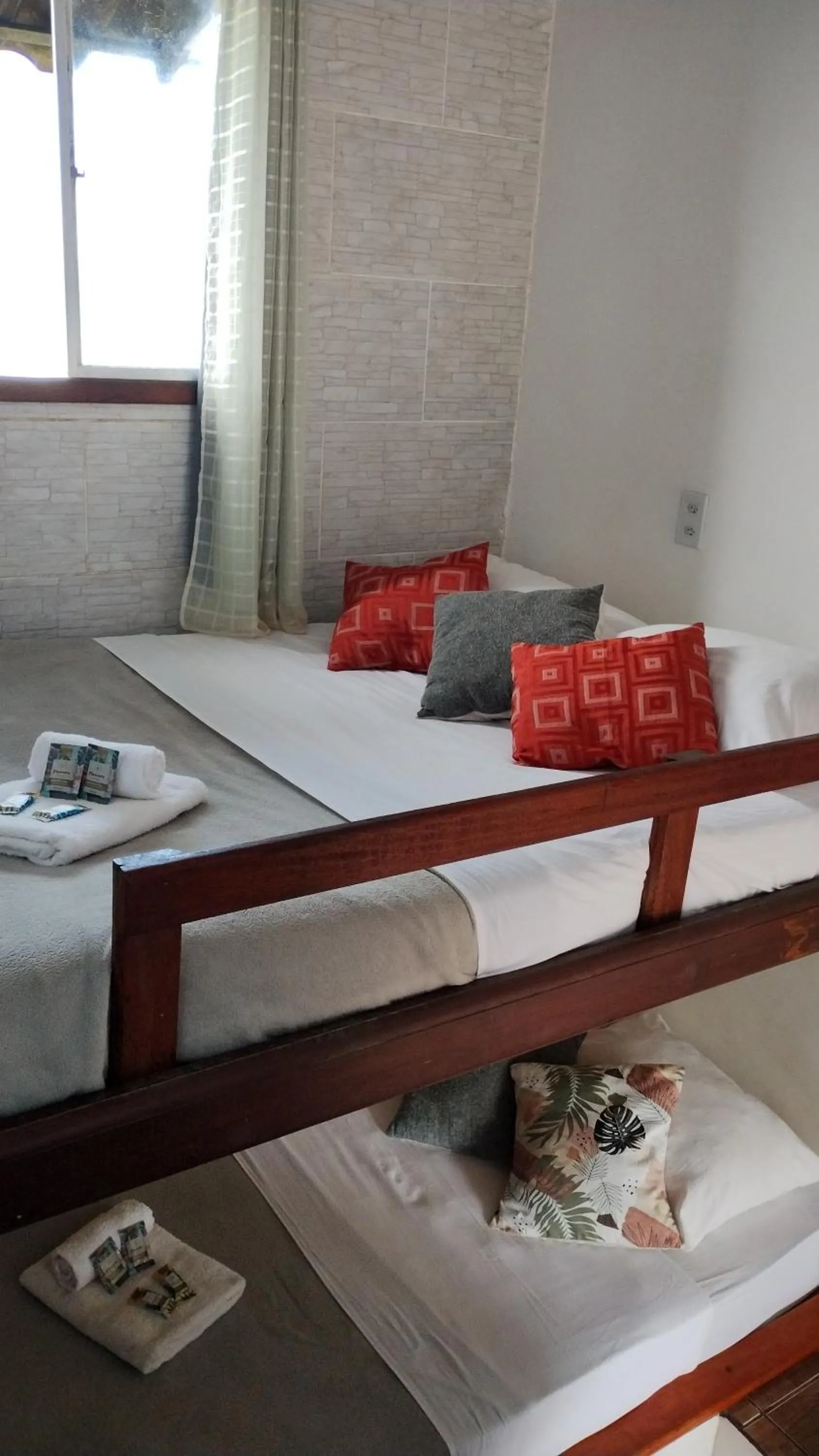 Bed in Mágica Suites