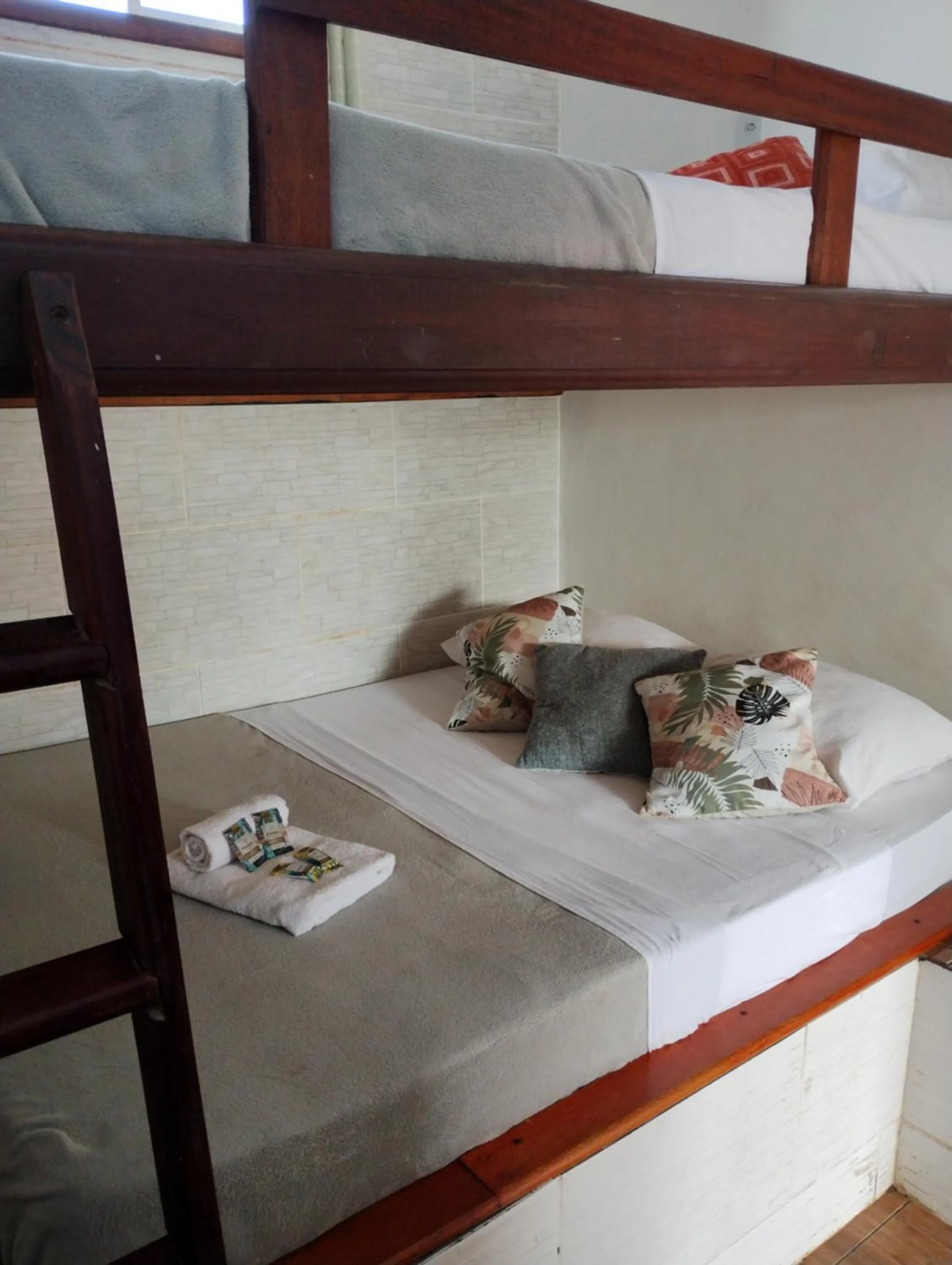Bed in Mágica Suites