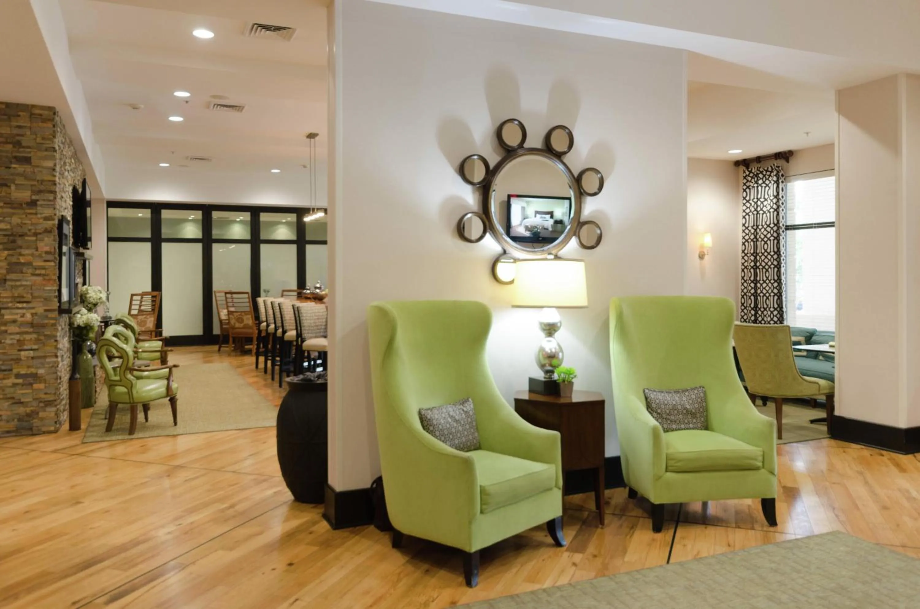 Lobby or reception in Hampton Inn Hickory