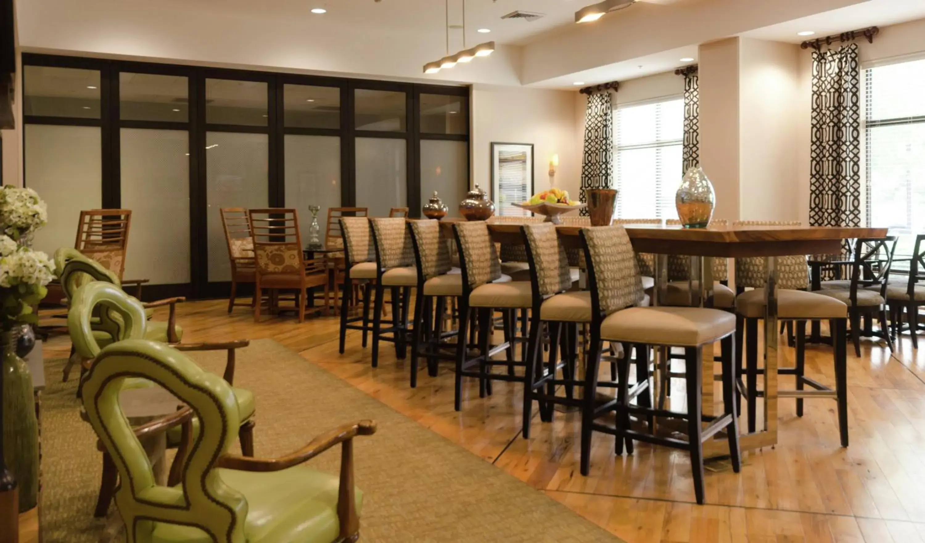 Lobby or reception in Hampton Inn Hickory Lobby or reception in Hampton Inn Hickory