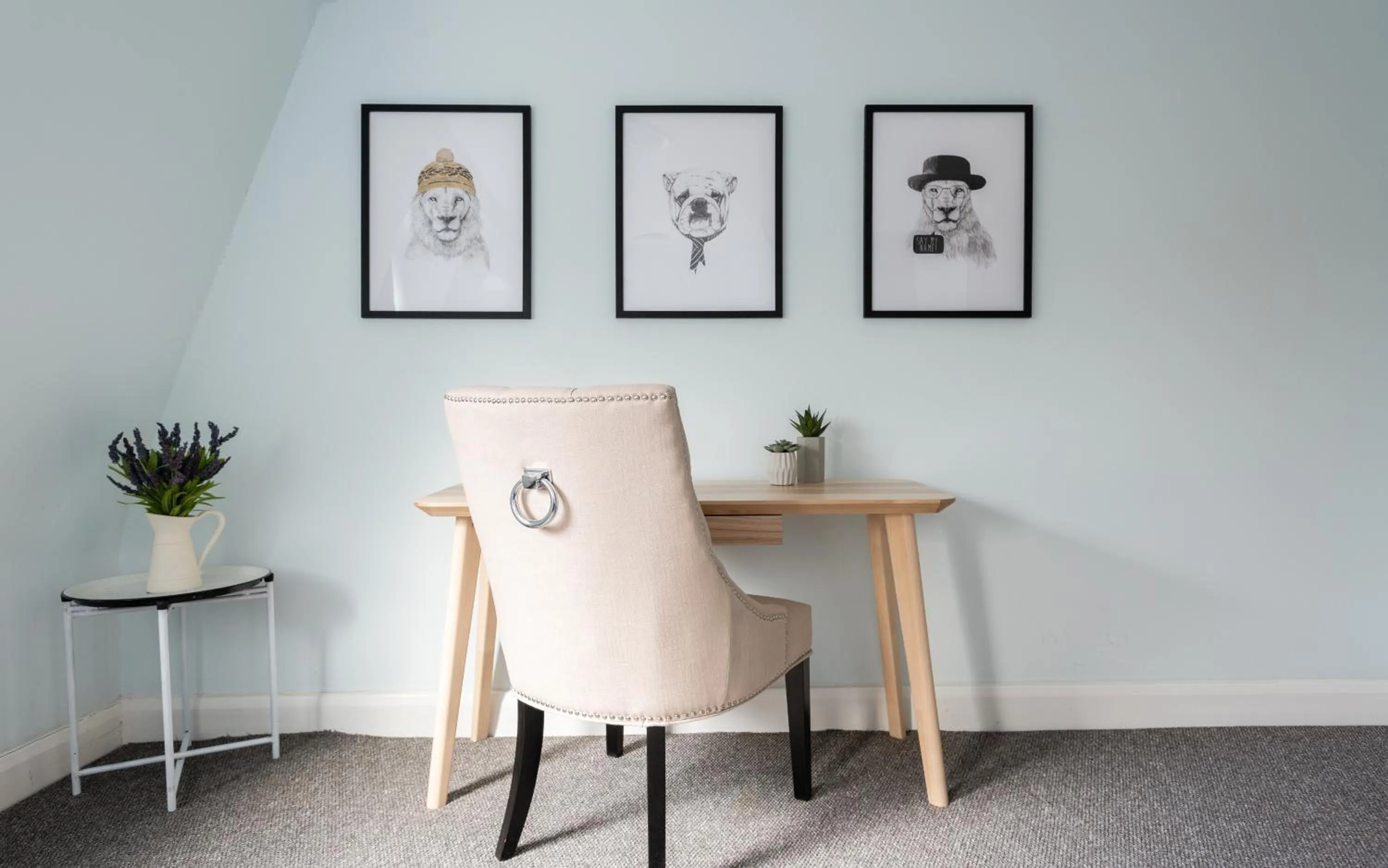 Bedroom in The Love Walk Apartments