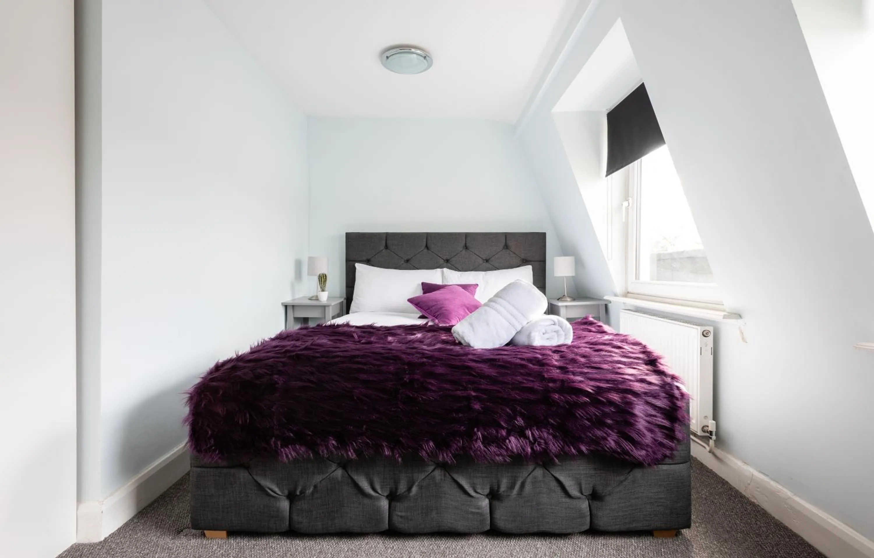 Bedroom, Bed in The Love Walk Apartments