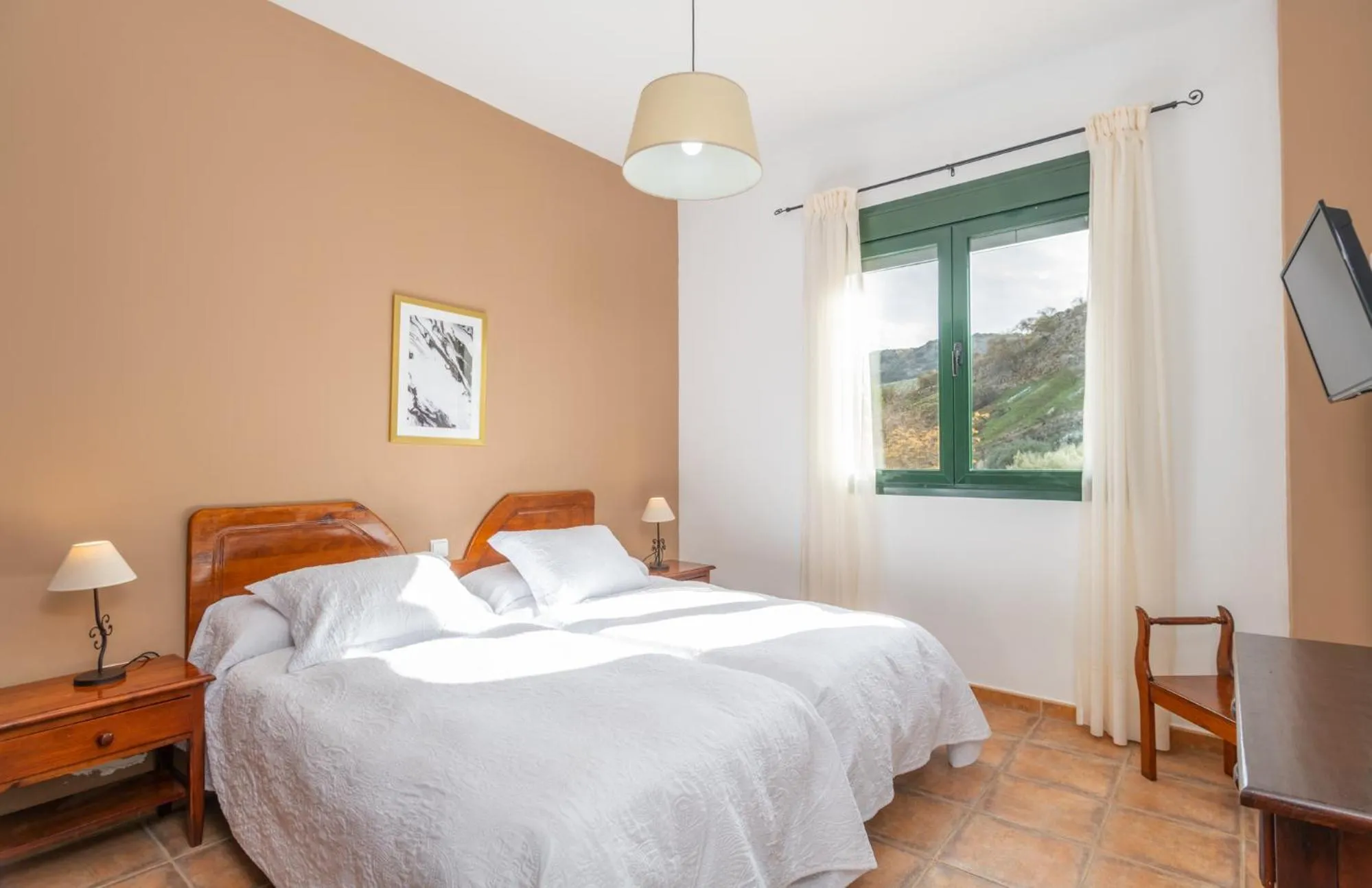 Bed in Hotel Rural El Castillejo - A 15 min de Ronda