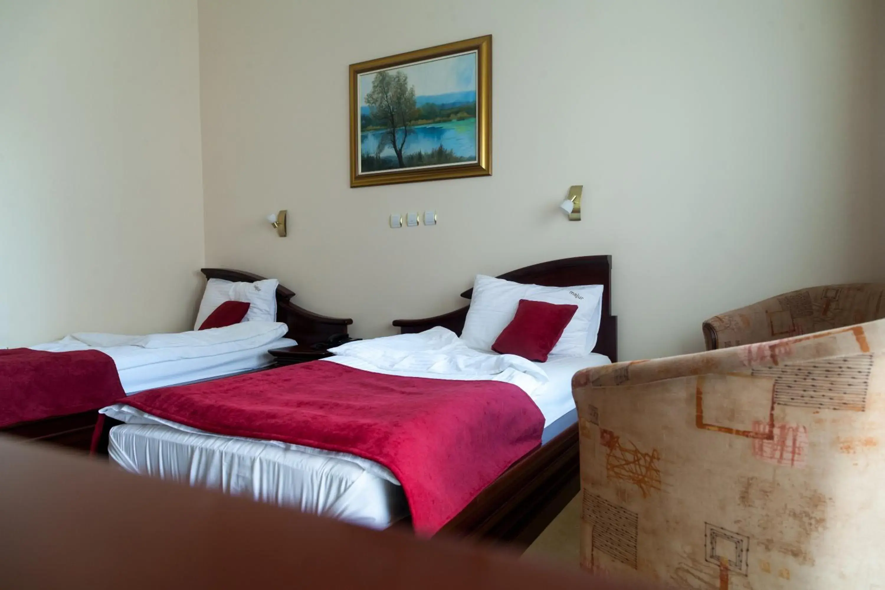 Twin Room - single occupancy in Hotel Villa Majur Twin Room - single occupancy in Hotel Villa Majur
