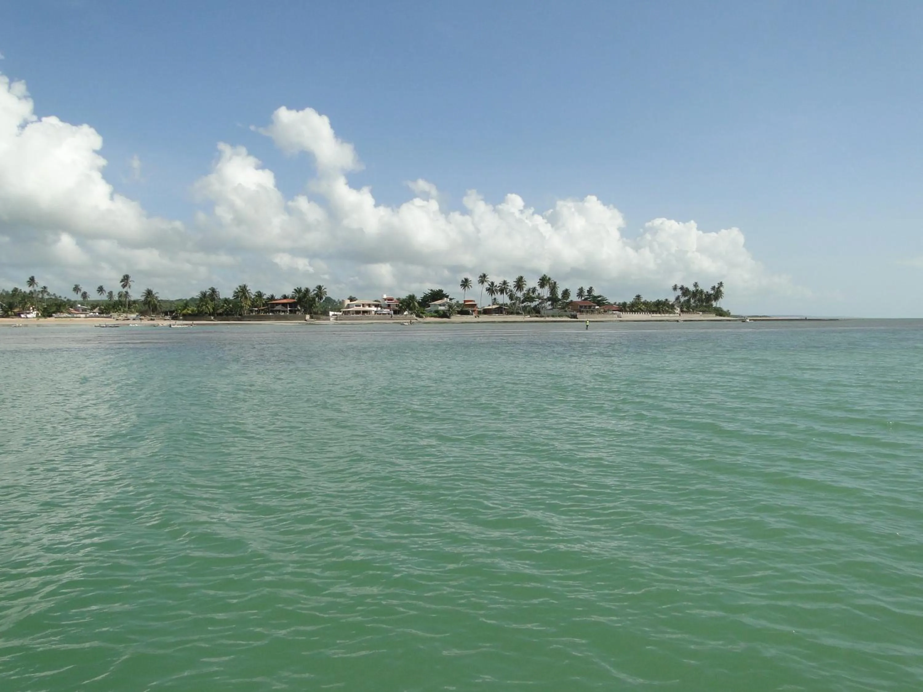 Sea view in Hotel Pousada Arco Iris