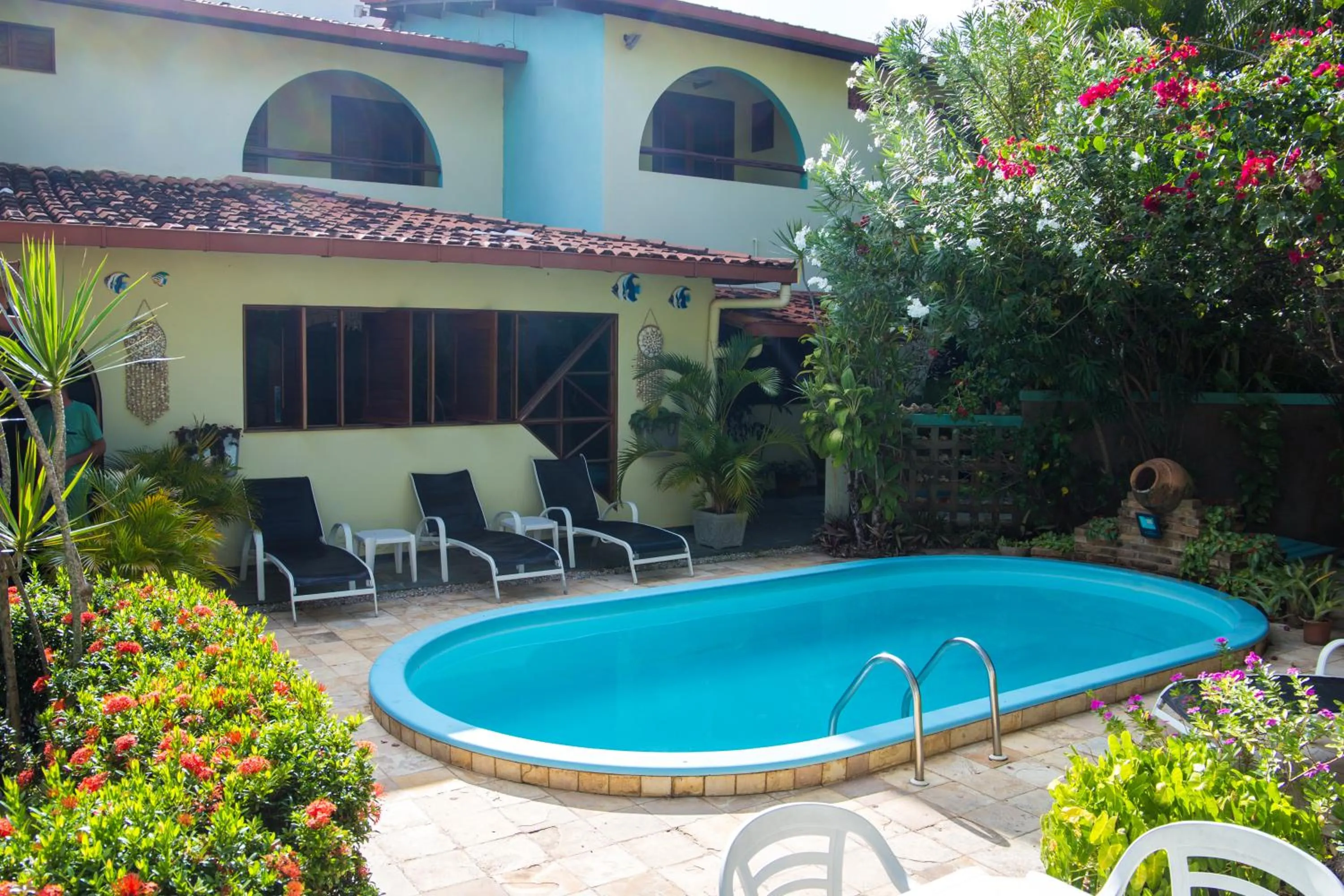 Garden in Hotel Pousada Arco Iris