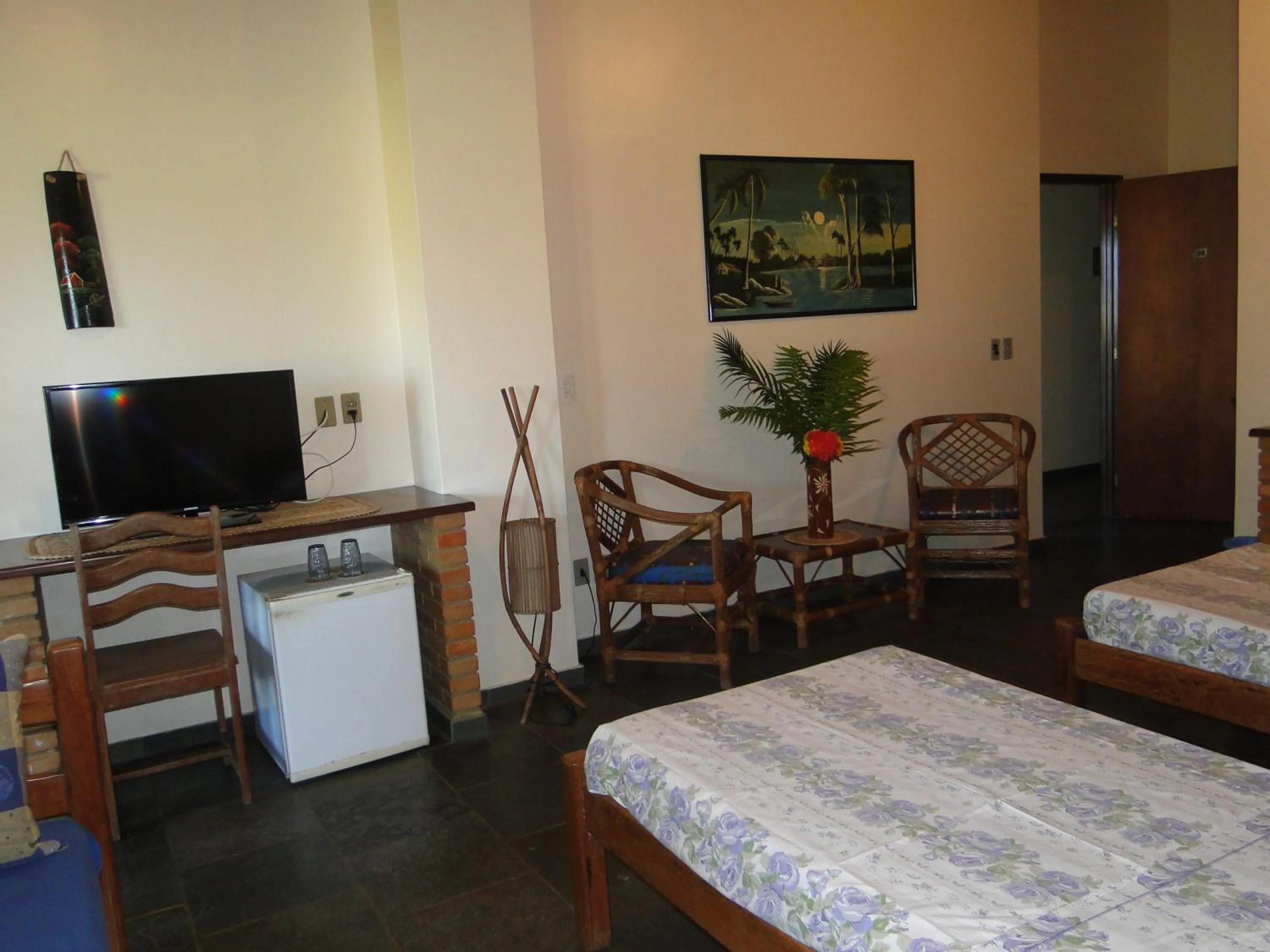 Bedroom, Bed in Hotel Pousada Arco Iris