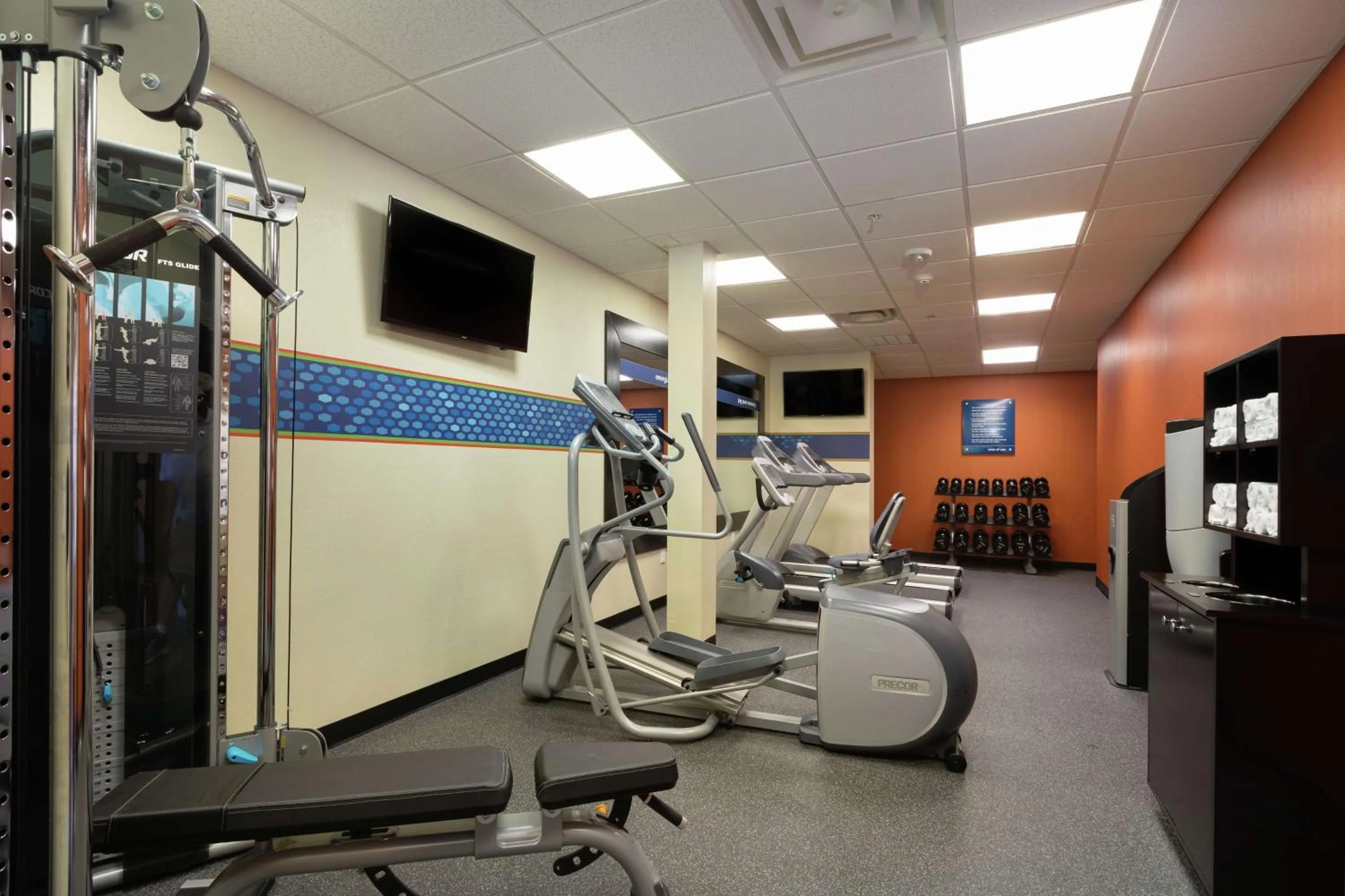 Fitness centre/facilities in Hampton Inn Houston/Humble-Airport Area