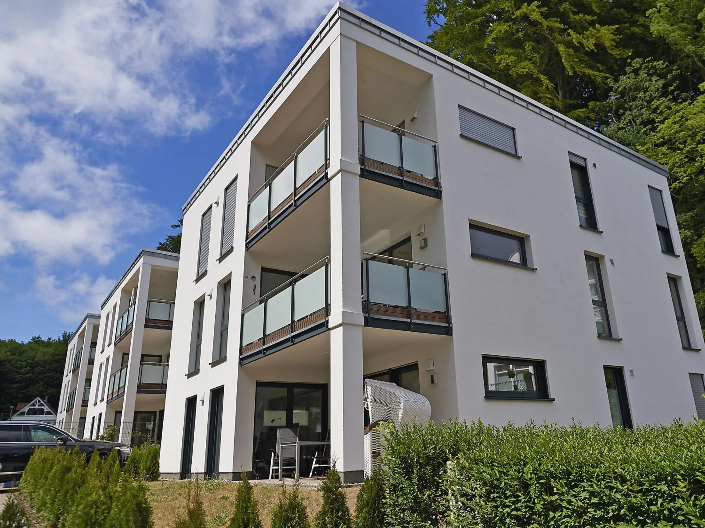 Haus "Jasmund" in Sellin - WG01 im EG mit Kamin und Terrasse