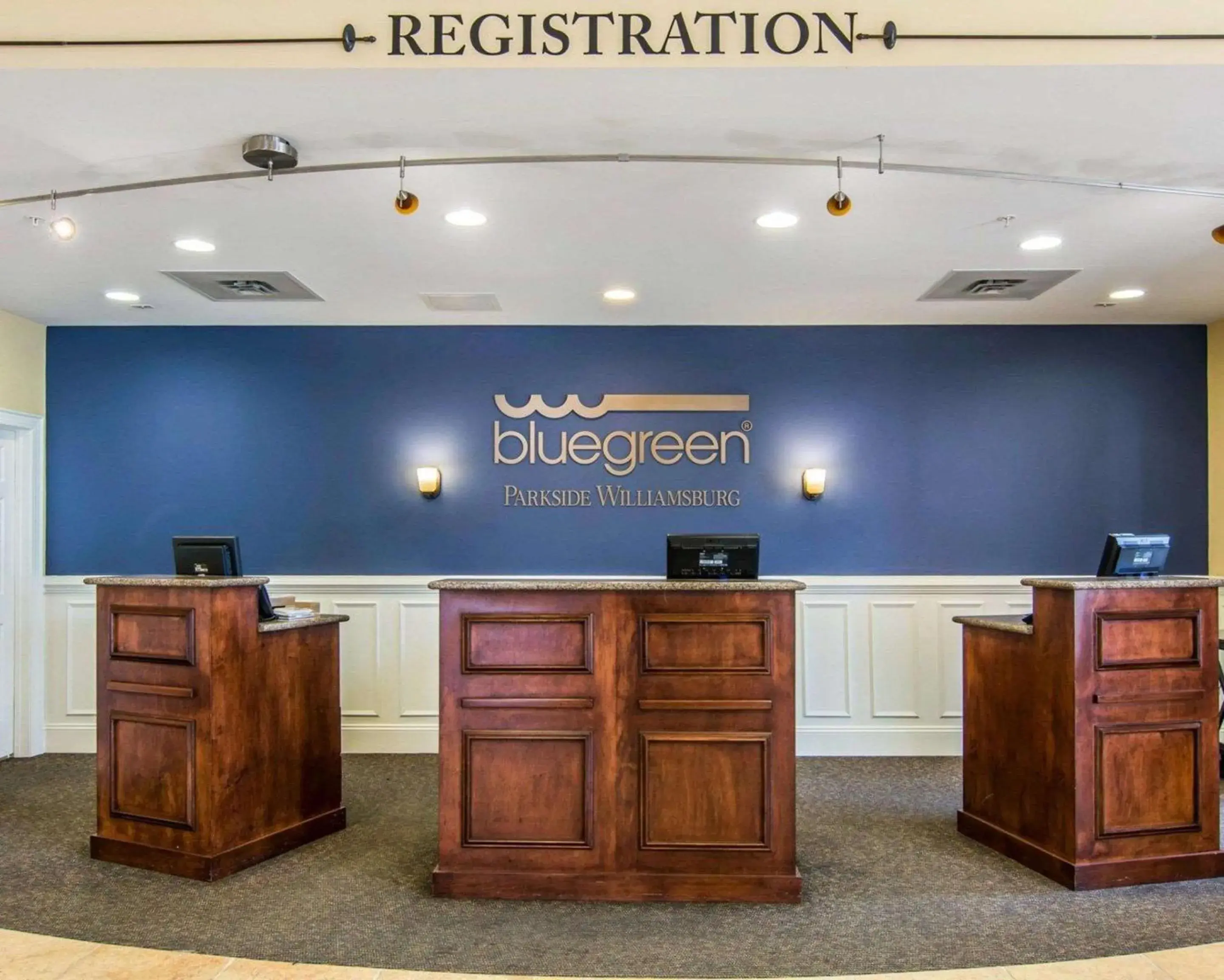 Lobby or reception in Bluegreen Vacations Parkside Williamsburg, an Ascend Collection Resort Lobby or reception in Bluegreen Vacations Parkside Williamsburg, an Ascend Collection Resort