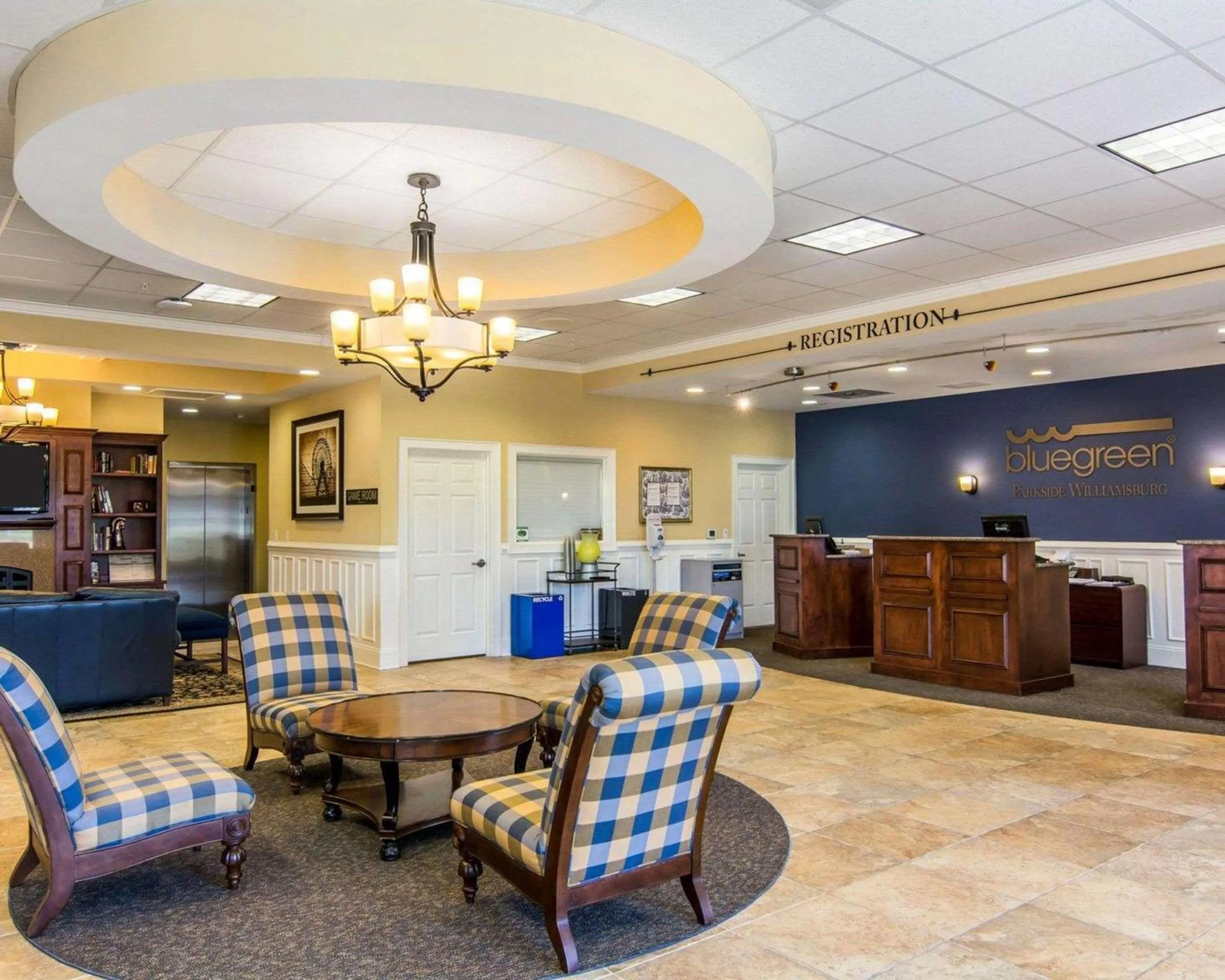 Lobby or reception in Bluegreen Vacations Parkside Williamsburg, an Ascend Collection Resort
