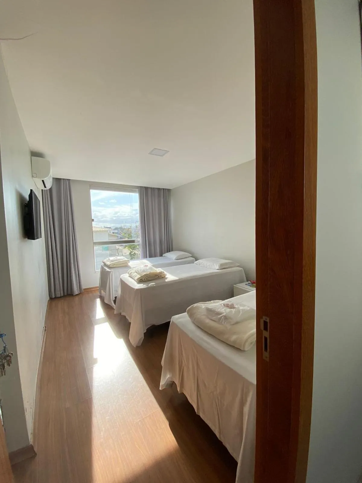 Bed in Pousada Ritec
