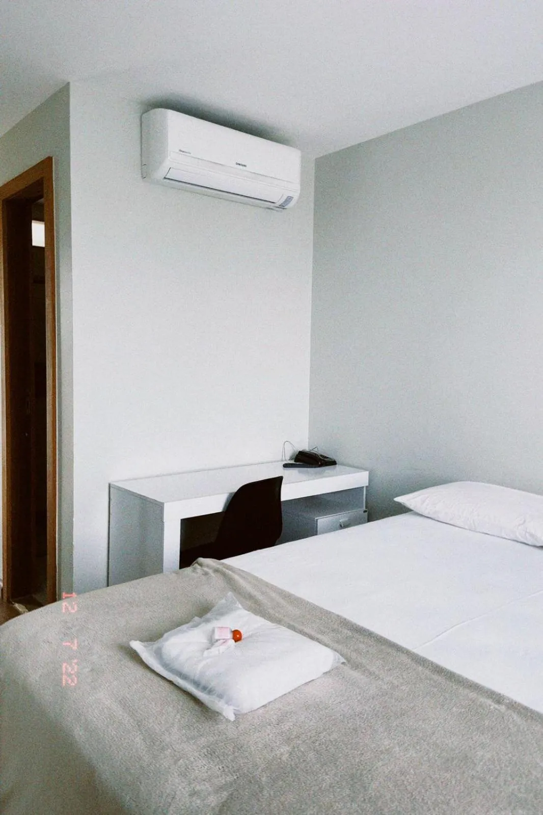Bed in Pousada Ritec