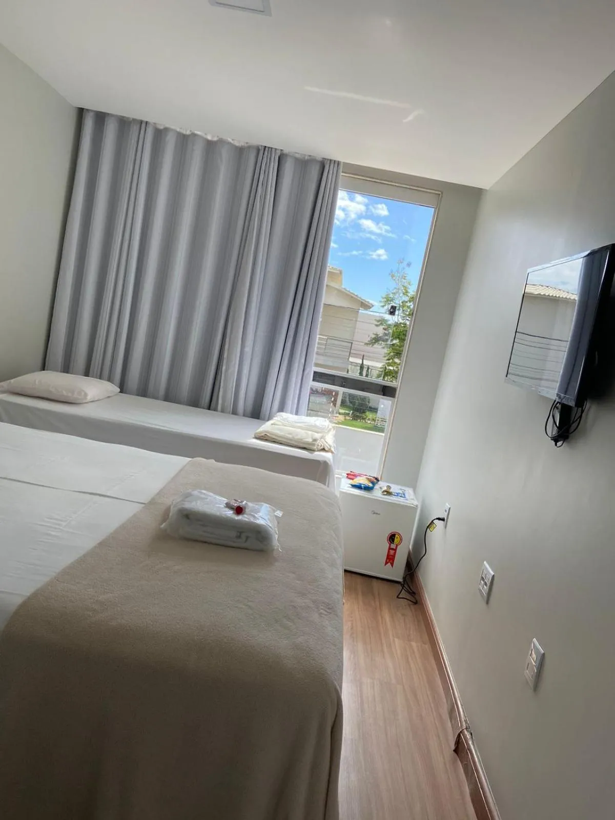 Bed in Pousada Ritec