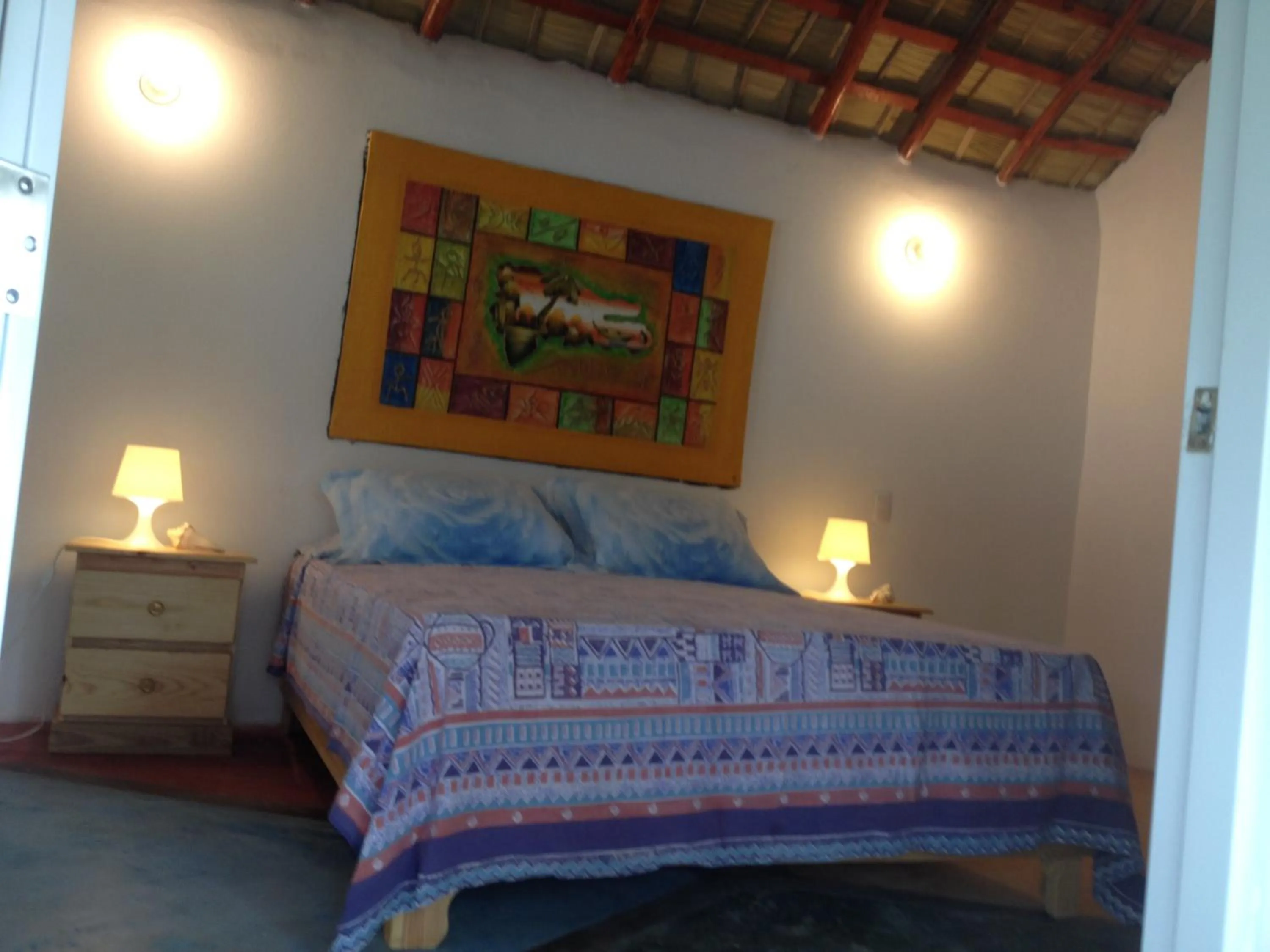 Bed in Villa La Caleta