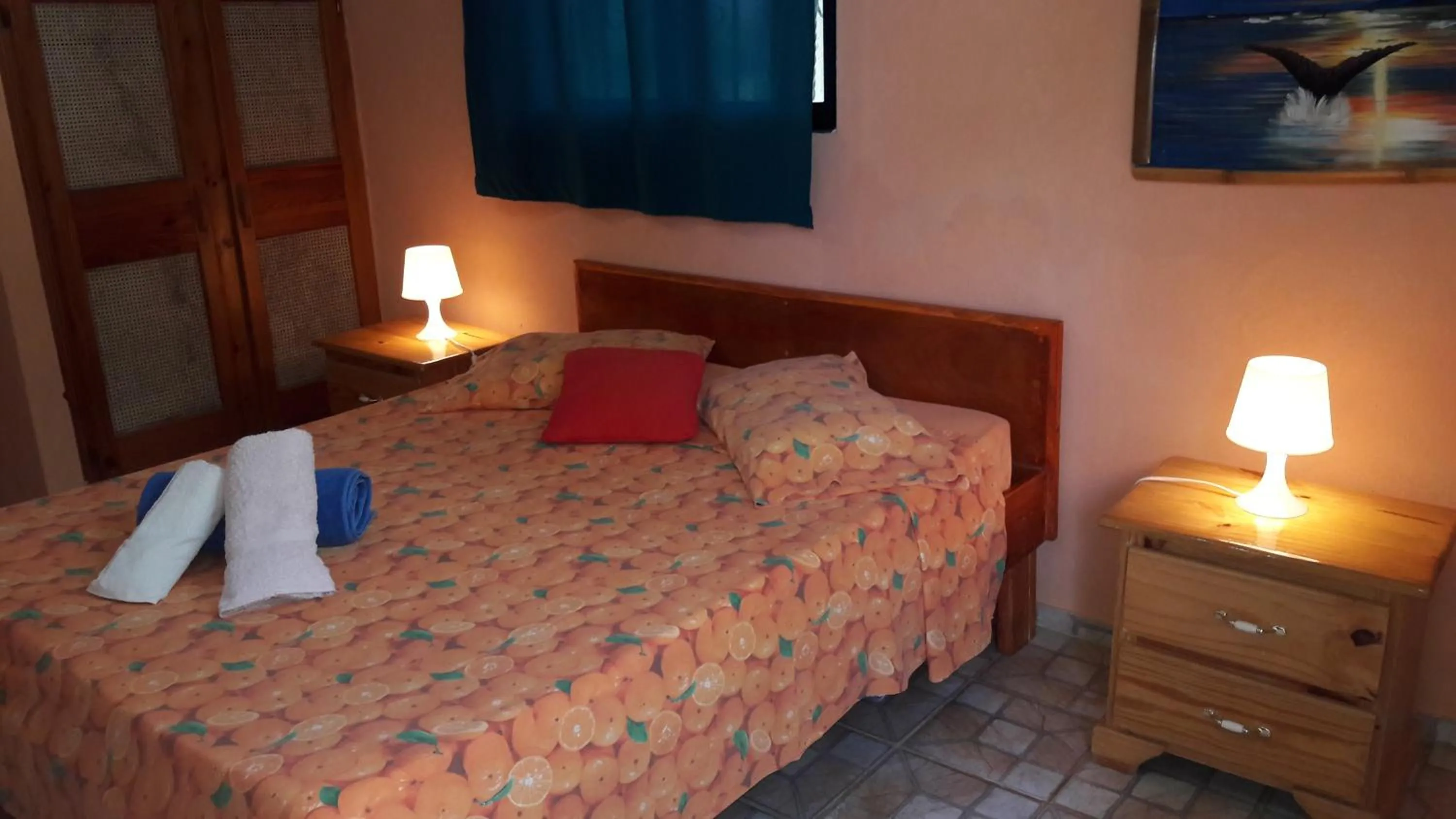 Bed in Villa La Caleta