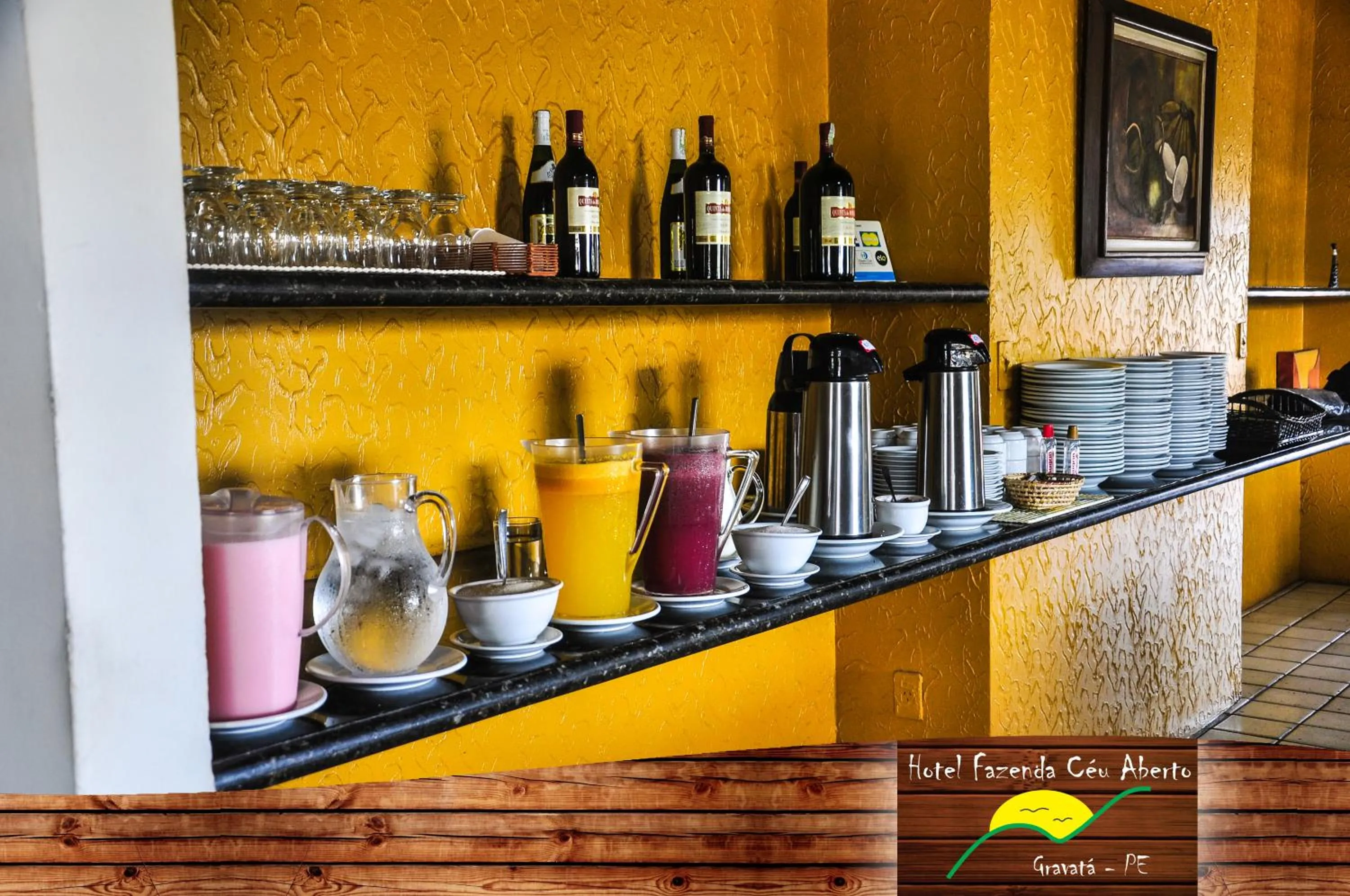 Restaurant/places to eat in Hotel Fazenda Ceu Aberto