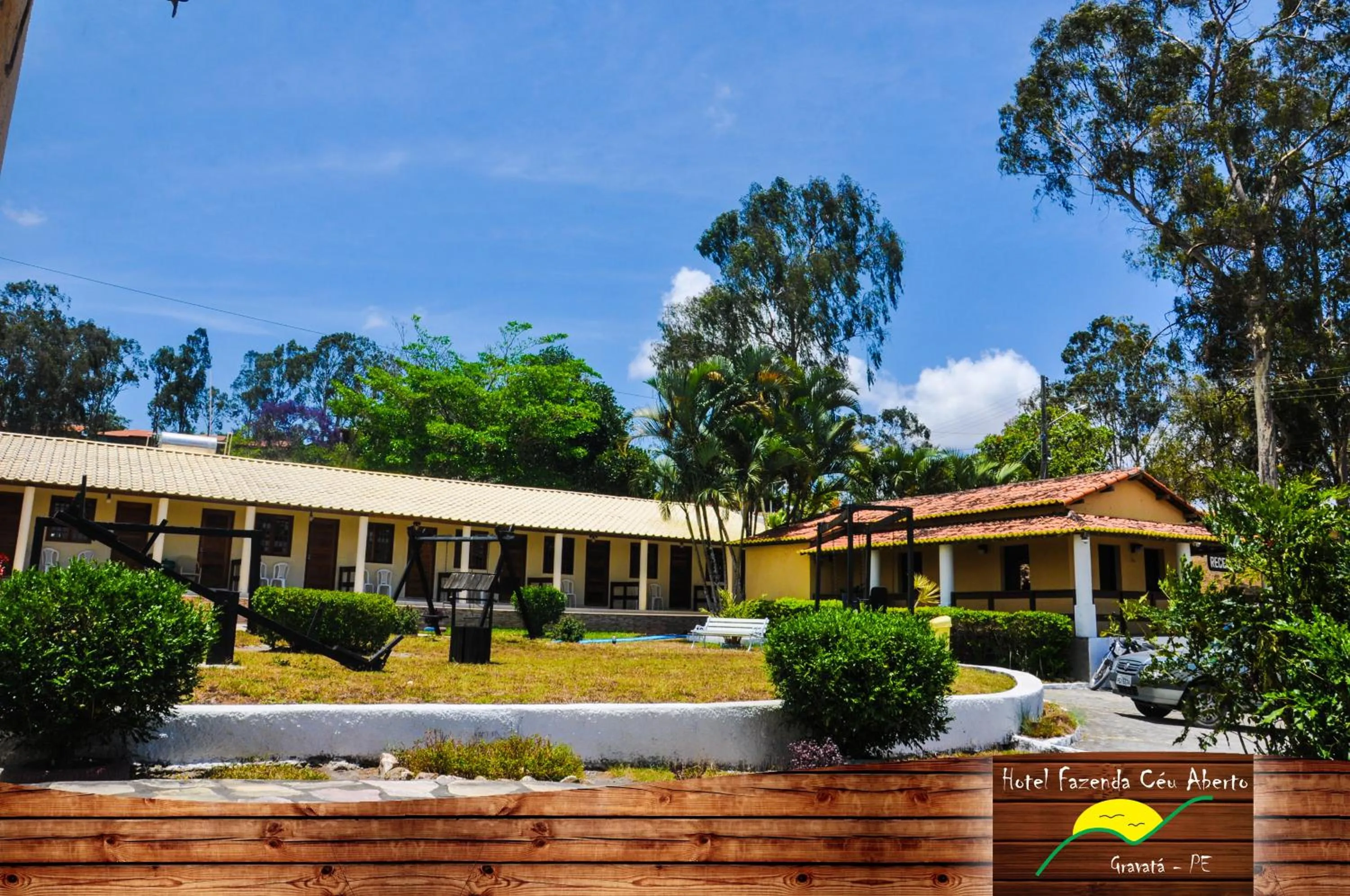 Patio in Hotel Fazenda Ceu Aberto