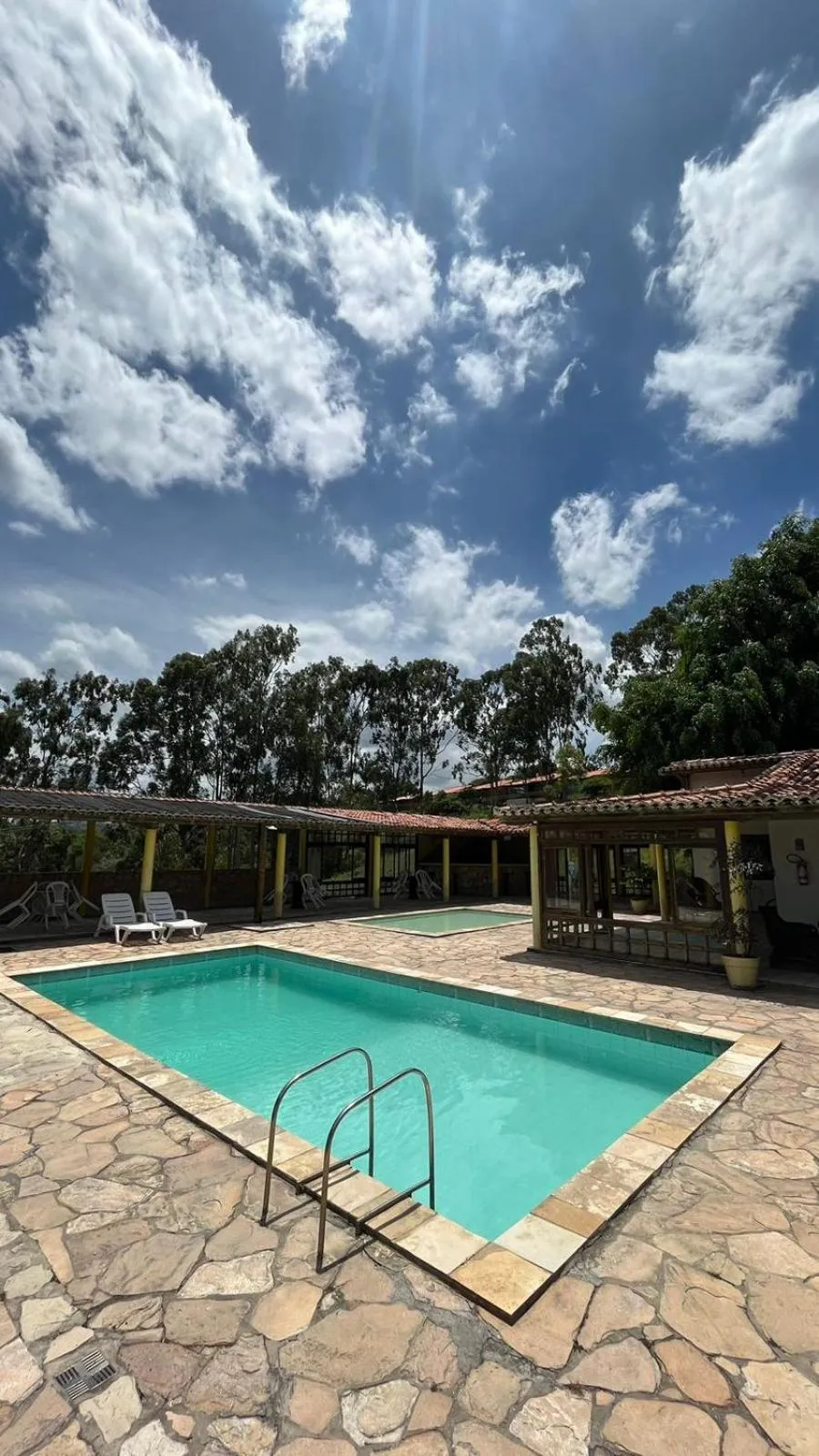 Swimming pool in Hotel Fazenda Ceu Aberto