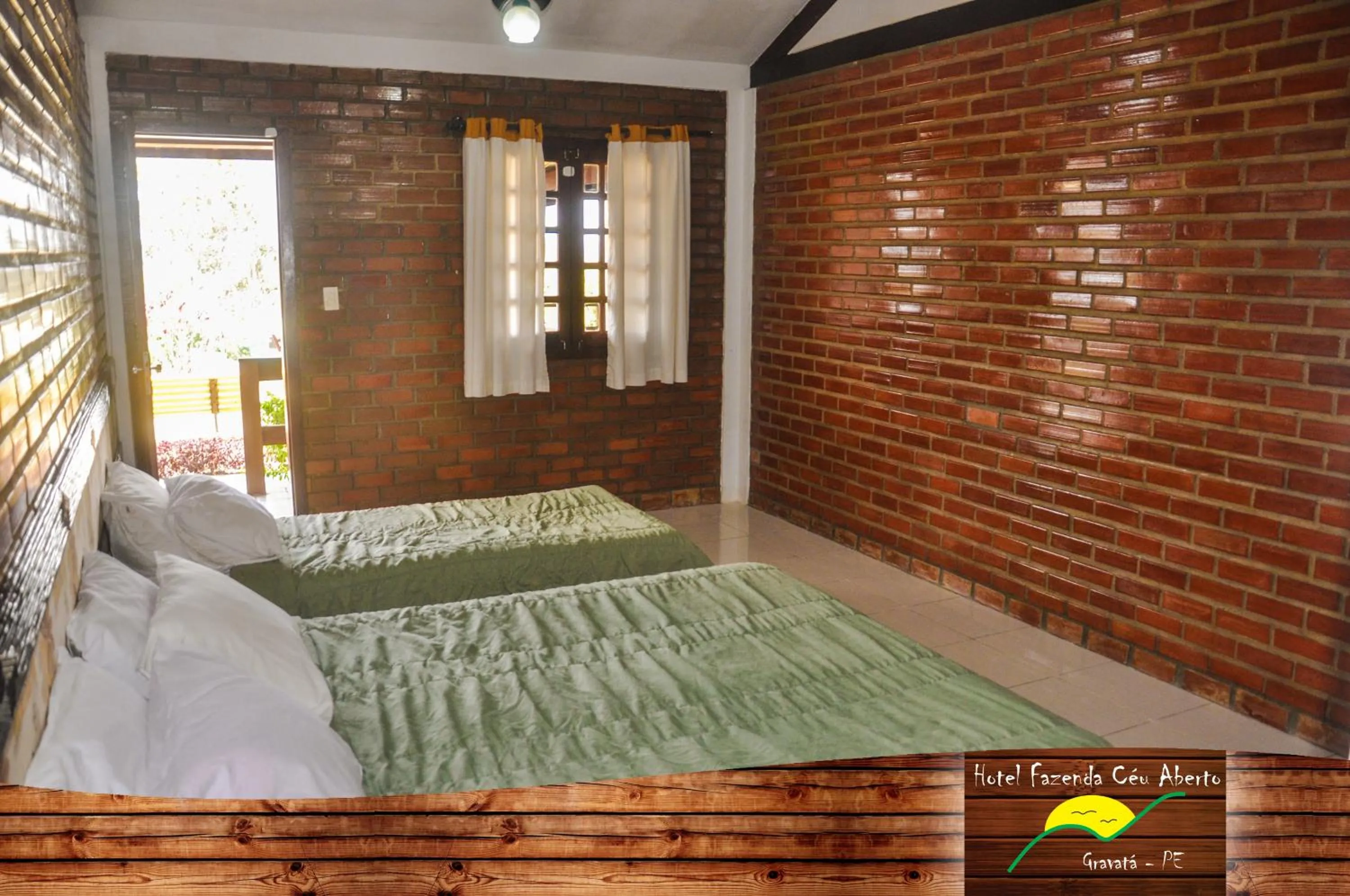 Bedroom, Bed in Hotel Fazenda Ceu Aberto