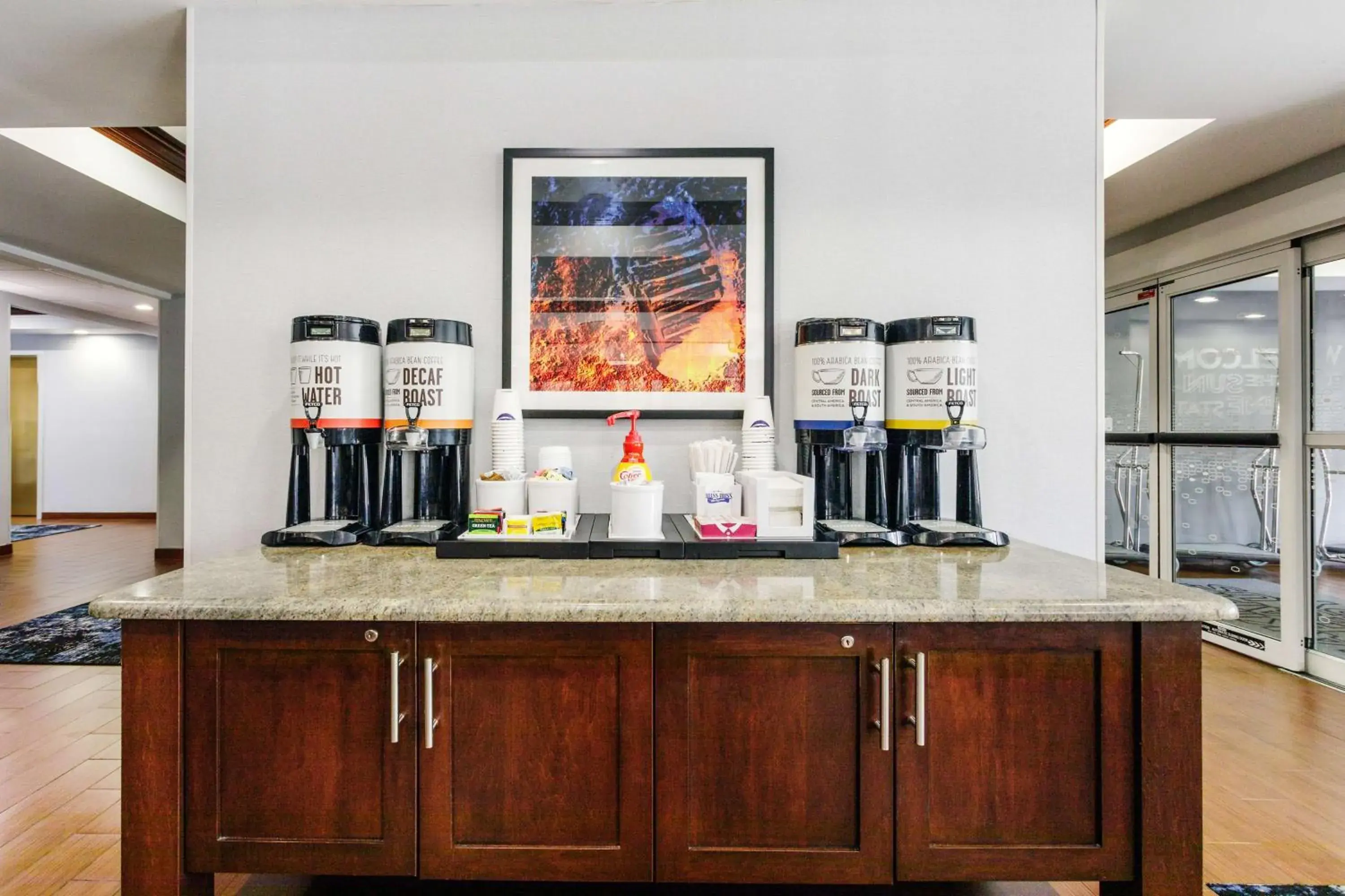 Lobby or reception in Hampton Inn Titusville/I-95 Kennedy Space Center Lobby or reception in Hampton Inn Titusville/I-95 Kennedy Space Center