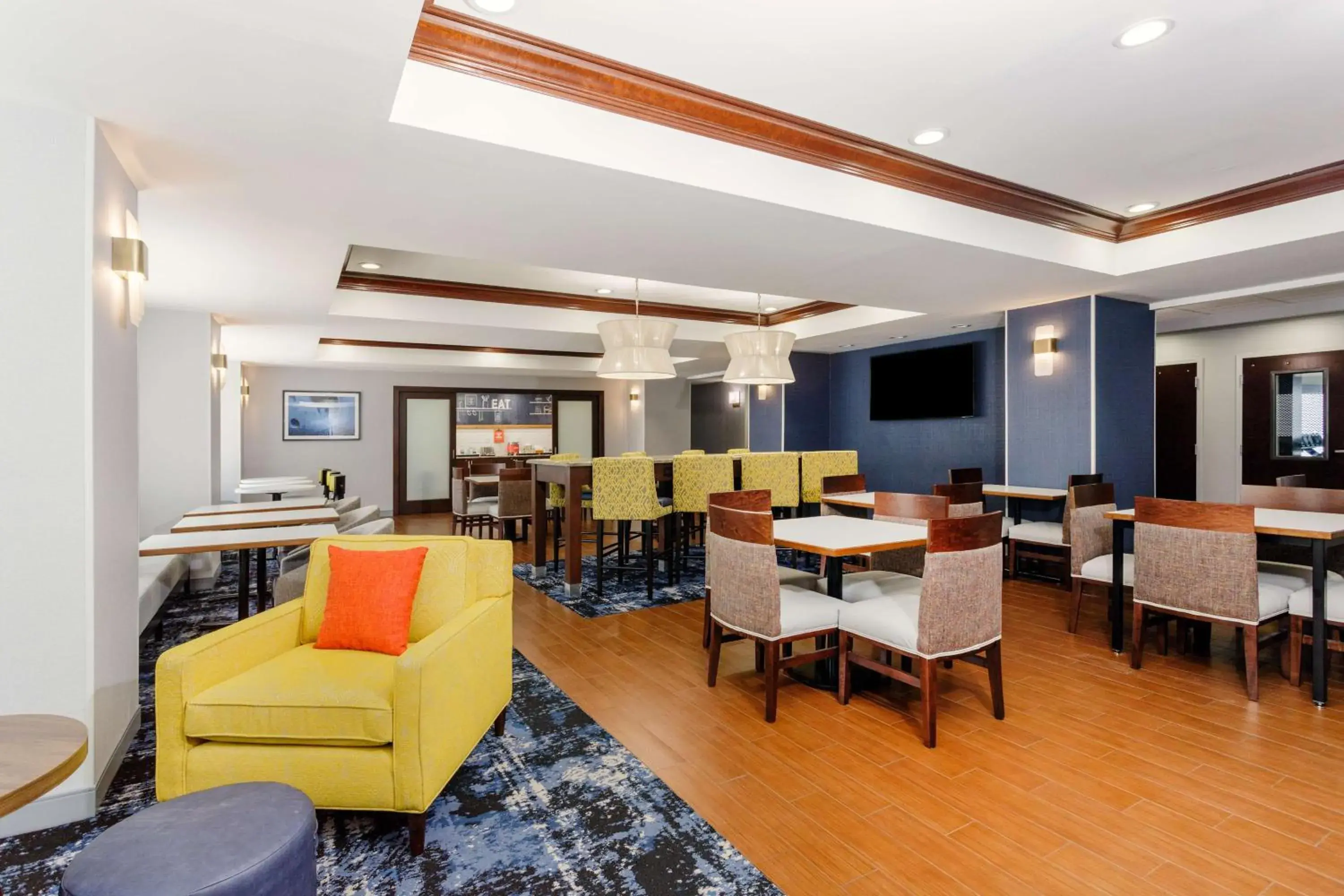 Lobby or reception in Hampton Inn Titusville/I-95 Kennedy Space Center Lobby or reception in Hampton Inn Titusville/I-95 Kennedy Space Center