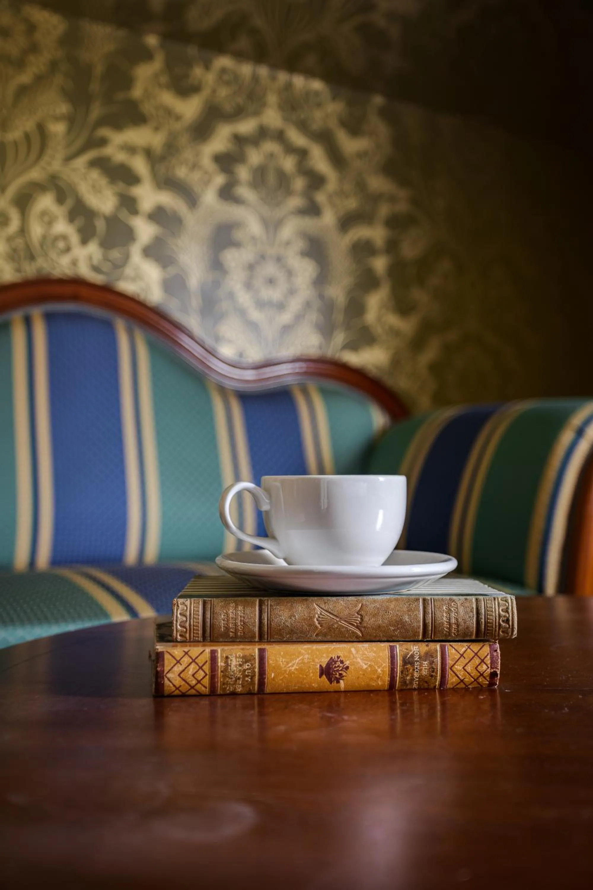 Seating area in Ronnums Herrgård