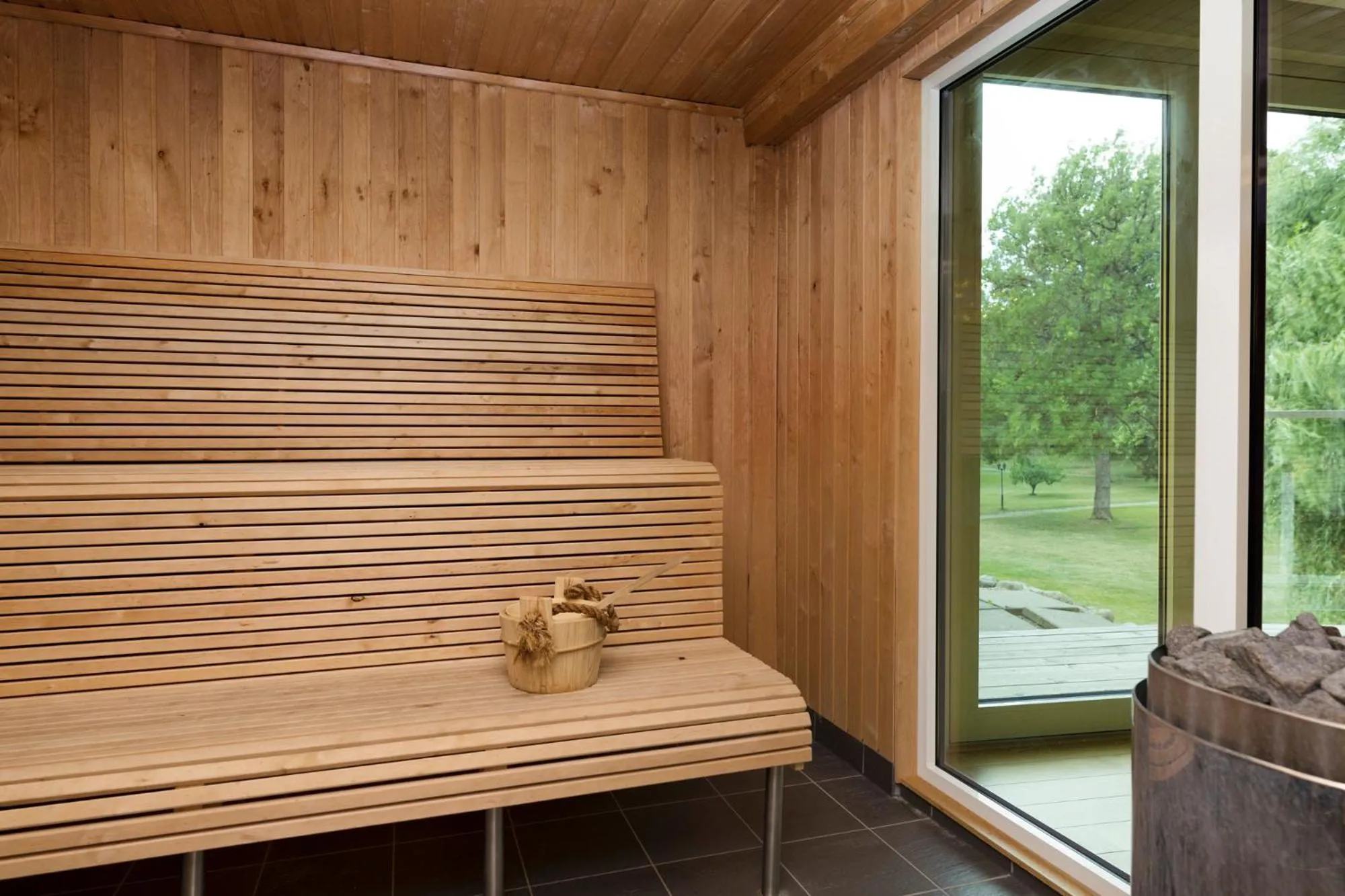 Sauna in Ronnums Herrgård